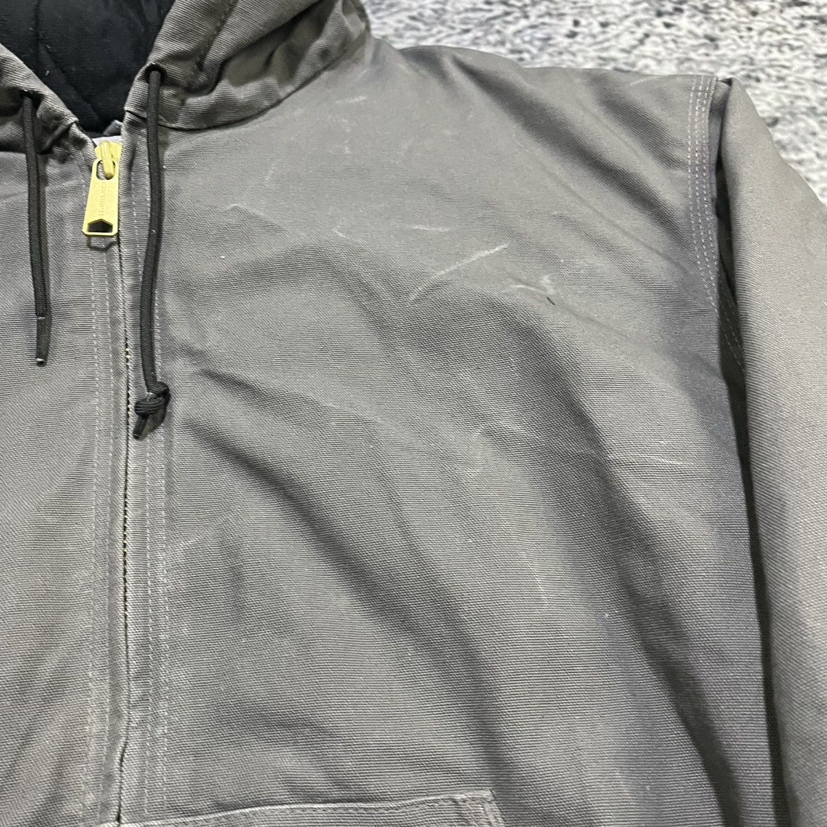 Carhartt VINTAGE CARHARTT GRAY CANVAS WORKWEAR HOODED JACKET SIZE XXL Size US XXL / EU 58 / 5 - 5 Thumbnail