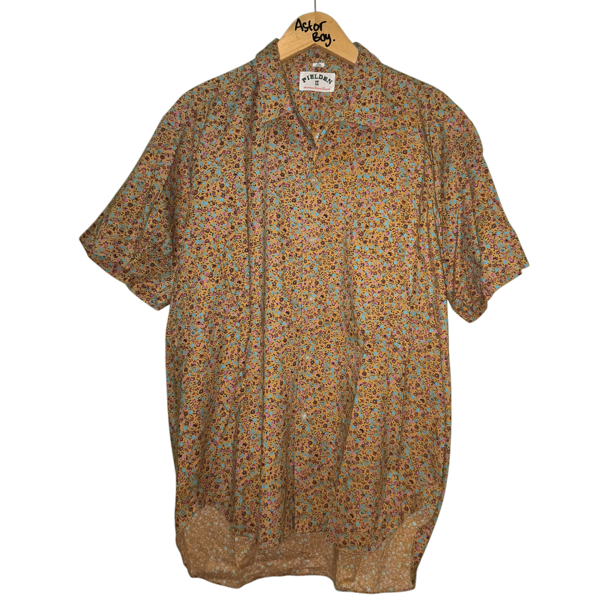 Japanese Brand Vintage Fielden Flower Shirts Size US L / EU 52-54 / 3 - 1 Thumbnail
