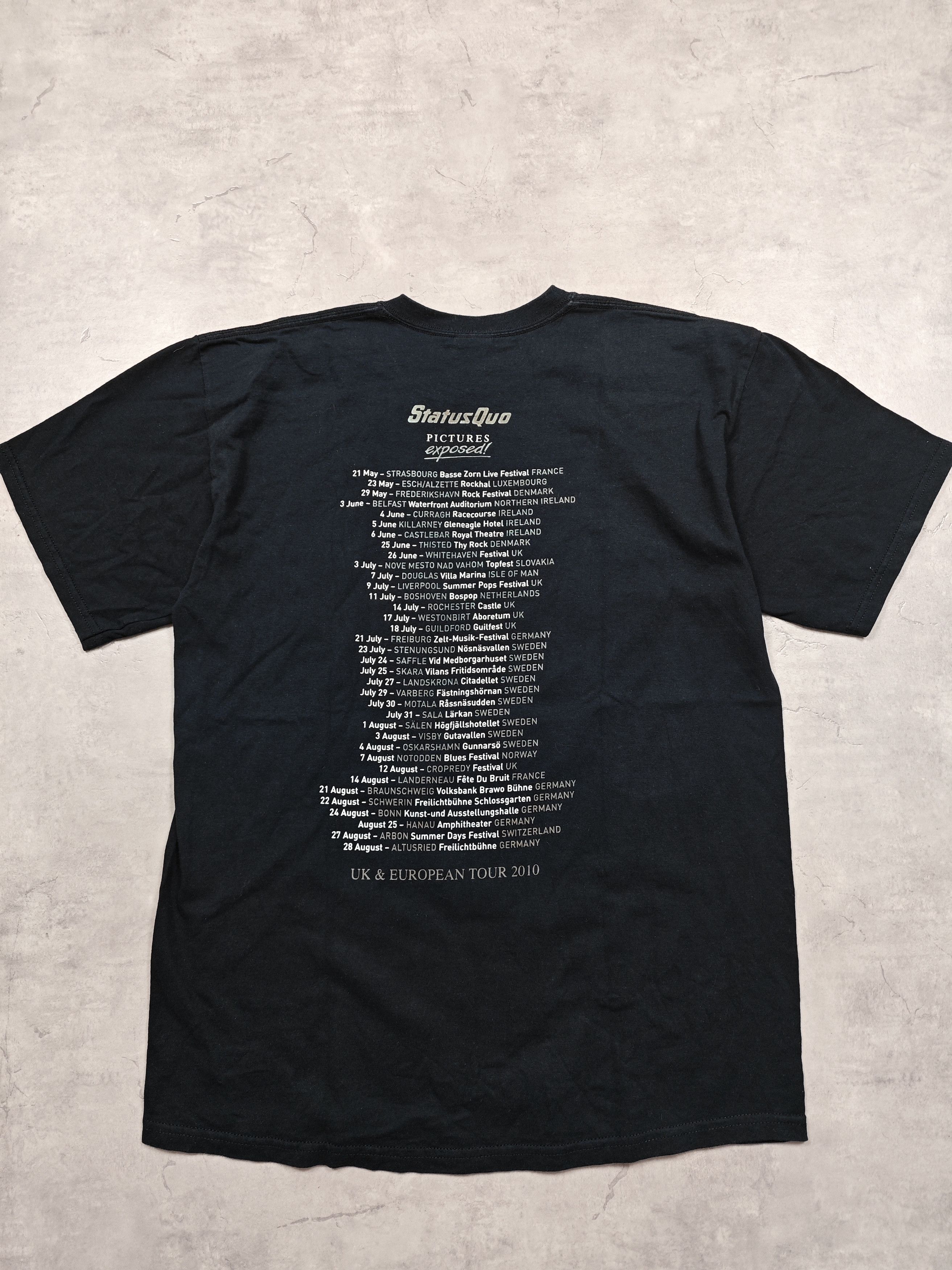 Gildan Status Quo Vintage T Shirt Size US L / EU 52-54 / 3 - 3 Thumbnail