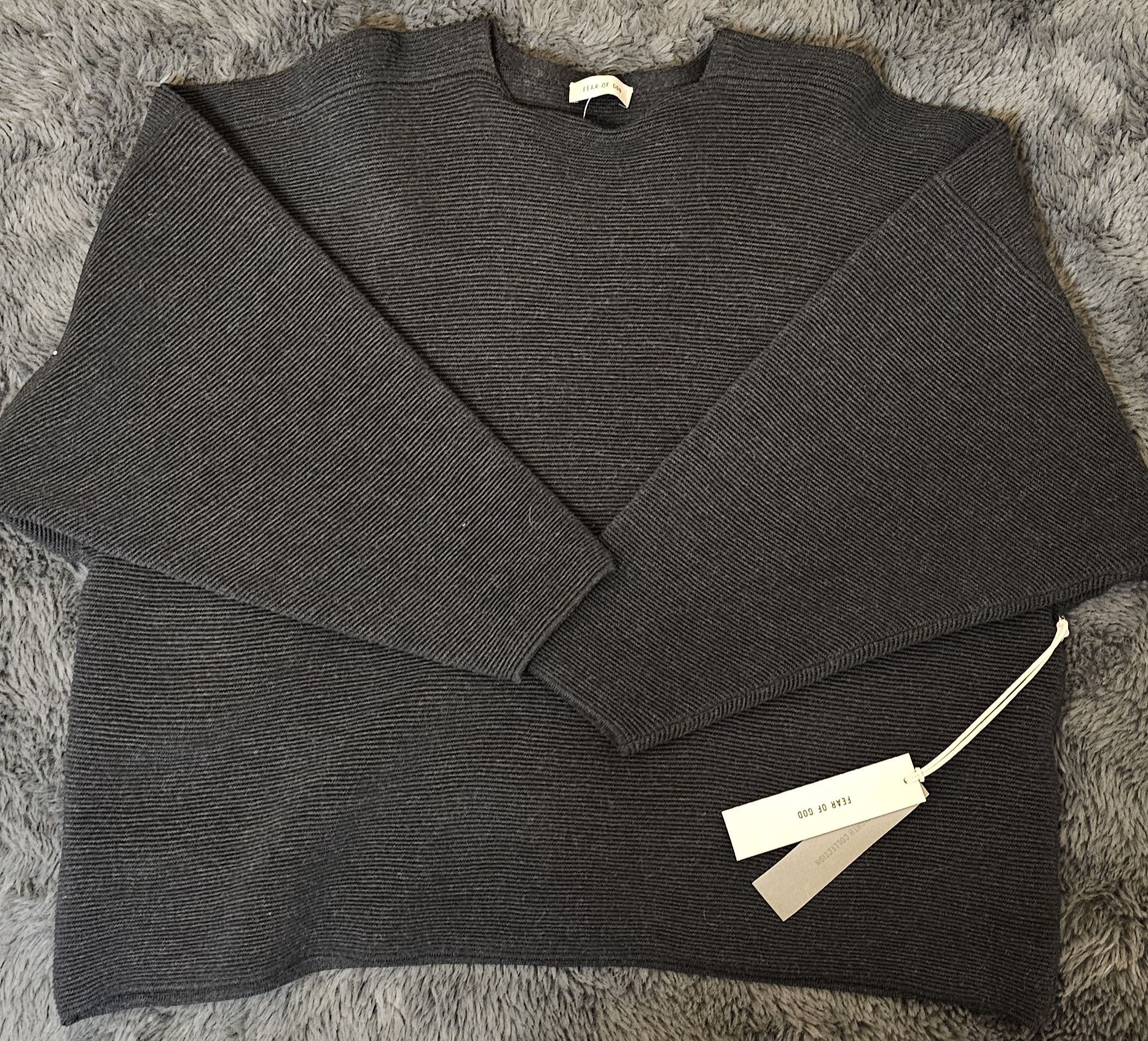 Ottoman Straight Neck Sweater