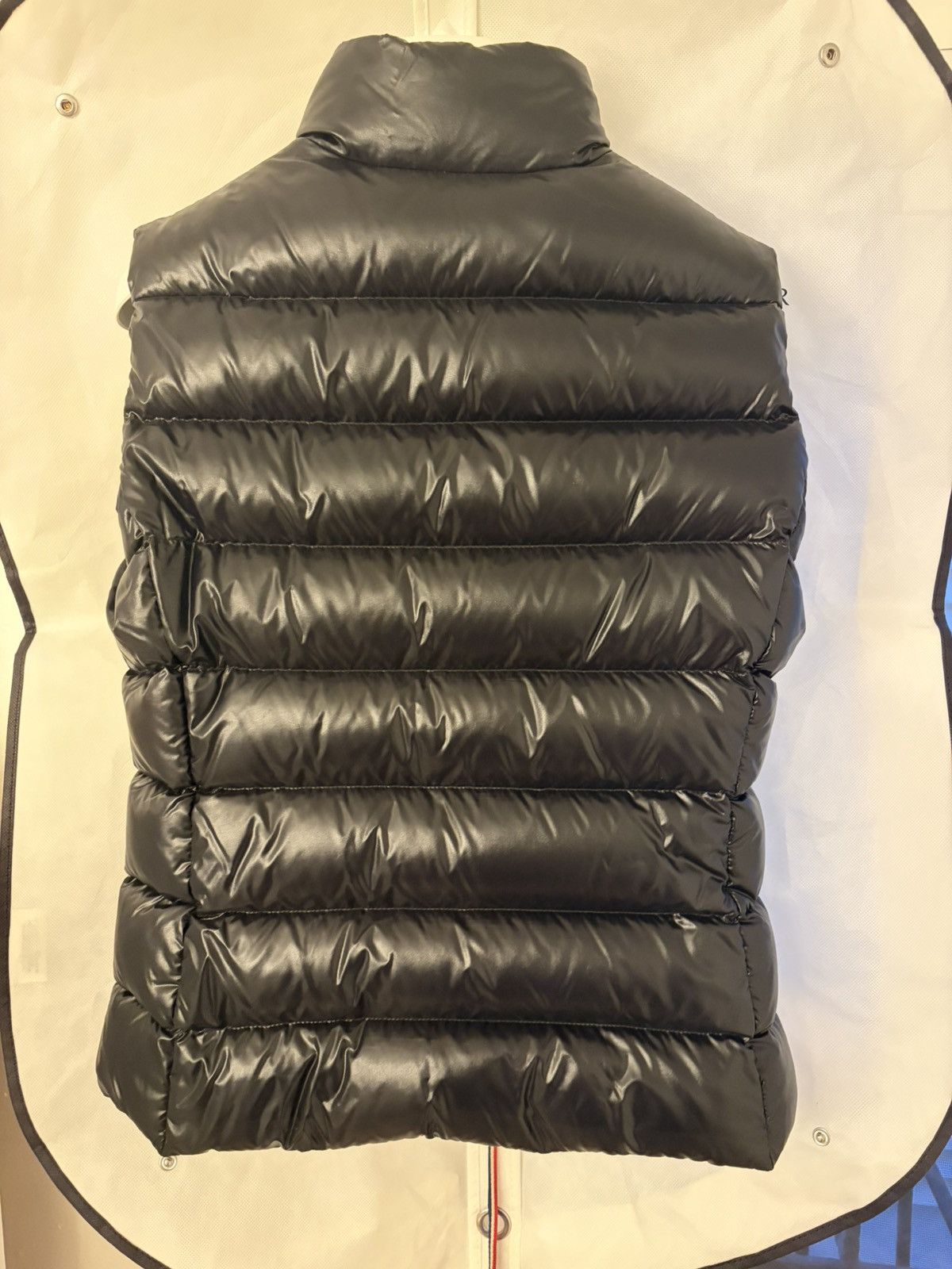 Moncler Moncler black Ghany Down Vest Size S / US 4 / IT 40 - 2 Thumbnail