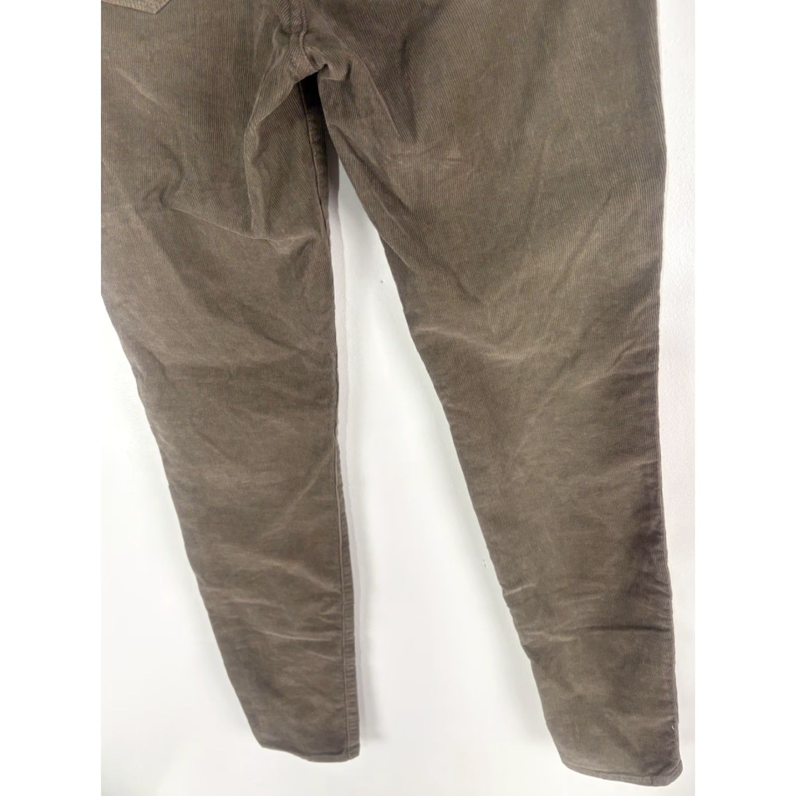J.Crew J.Crew Pants Womens 30 Tall Brown Corduroy Skinny Chino Cotton Lyocell Spandex 90s Preppy City Womens Size 30" / US 8 / IT 44 - 6 Thumbnail