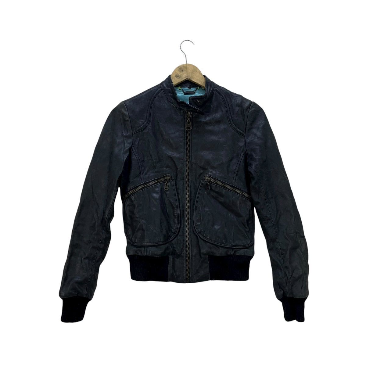 Genuine Leather 💥Doma Leather Riding Jacket Size XS / US 0-2 / IT 36-38 - 1 Thumbnail