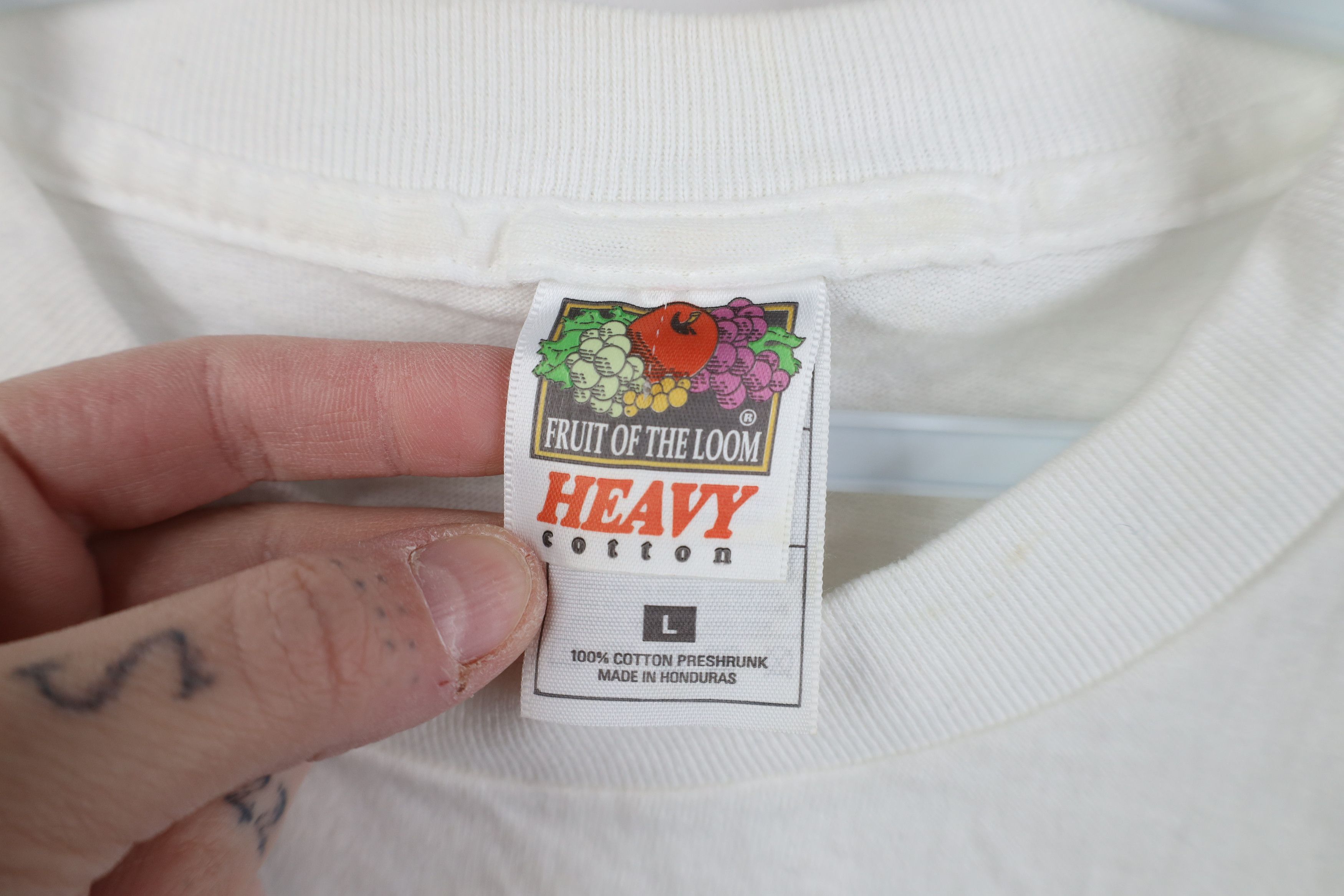Vintage Vintage September 11 American Firefighters Brave T-Shirt Size US L / EU 52-54 / 3 - 10 Thumbnail