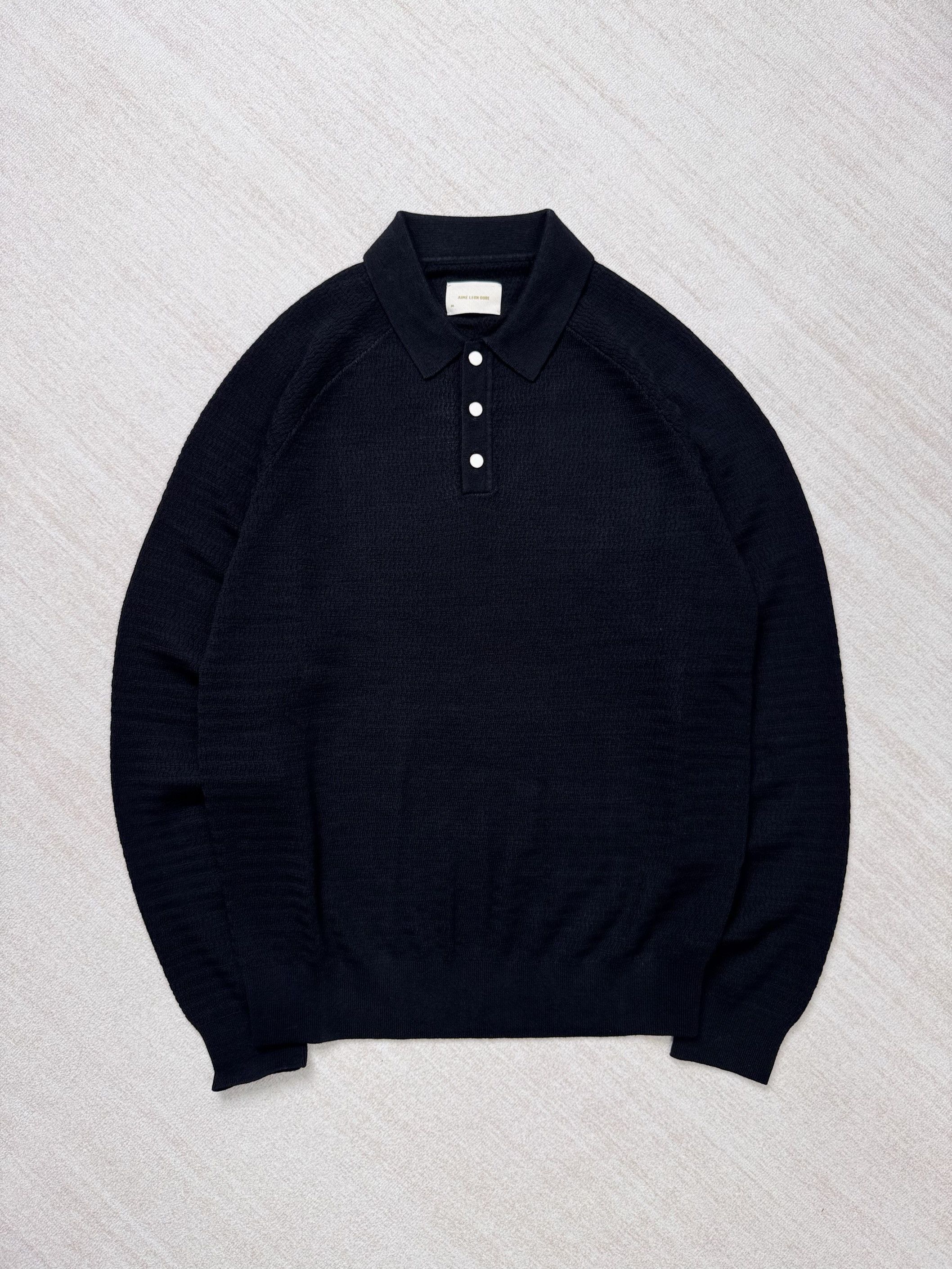 Aime Leon Dore NEW WITH TAG* ALD Long-Sleeve Pearl Button Polo Size US S / EU 44-46 / 1 - 4 Thumbnail