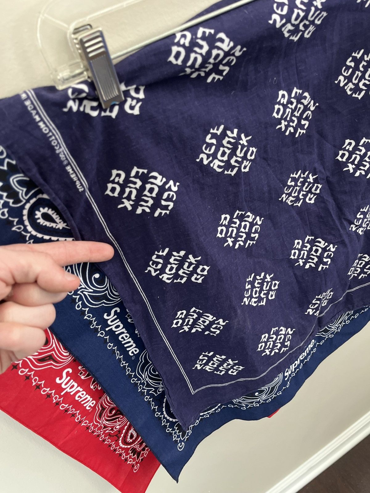 Supreme Supreme go fuck yourself bandana Size ONE SIZE - 1 Thumbnail