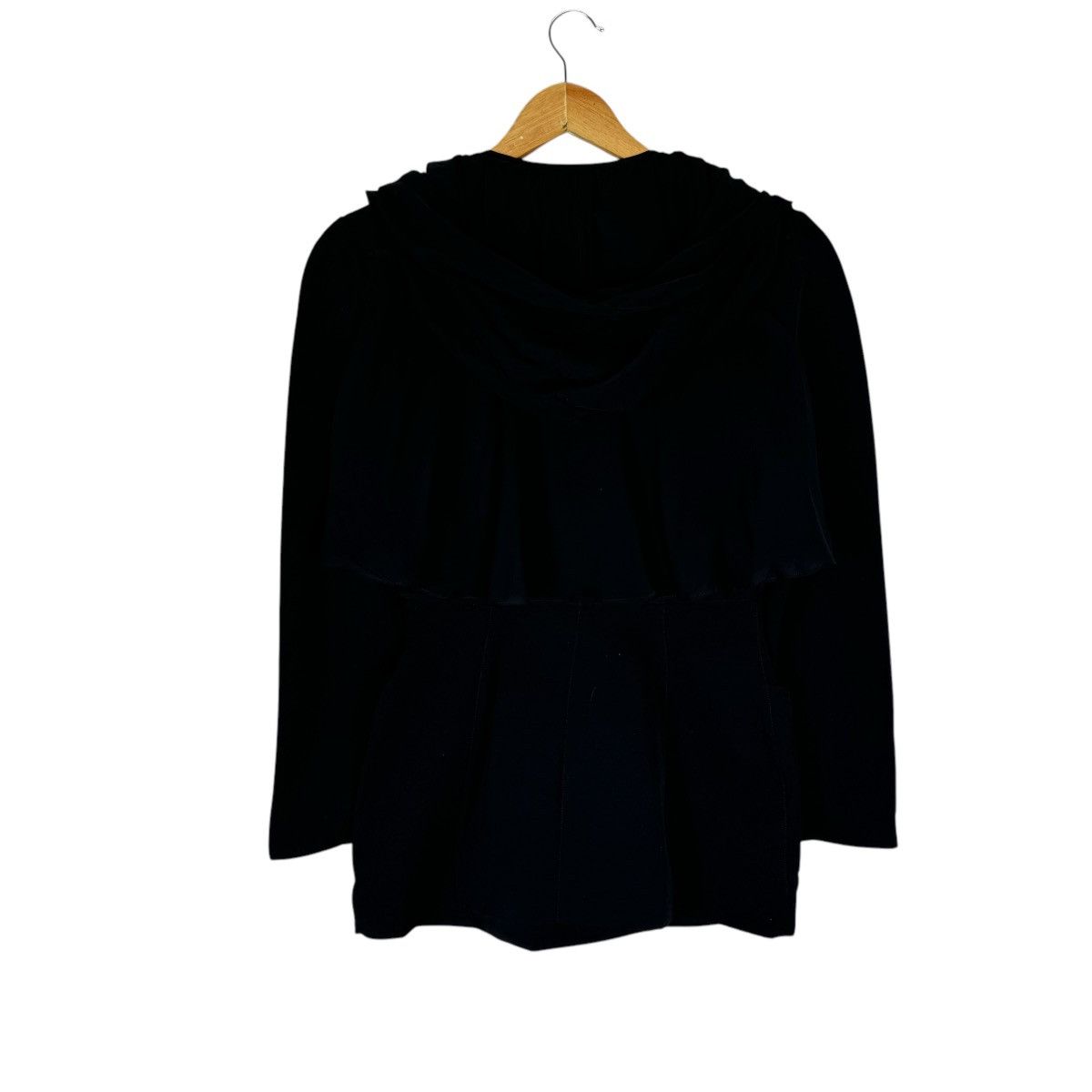 Thierry Mugler 🌟THIERRY MUGLER HOODIE DOUBLE BREASTED WOOL JACKET Size M / US 6-8 / IT 42-44 - 10 Thumbnail