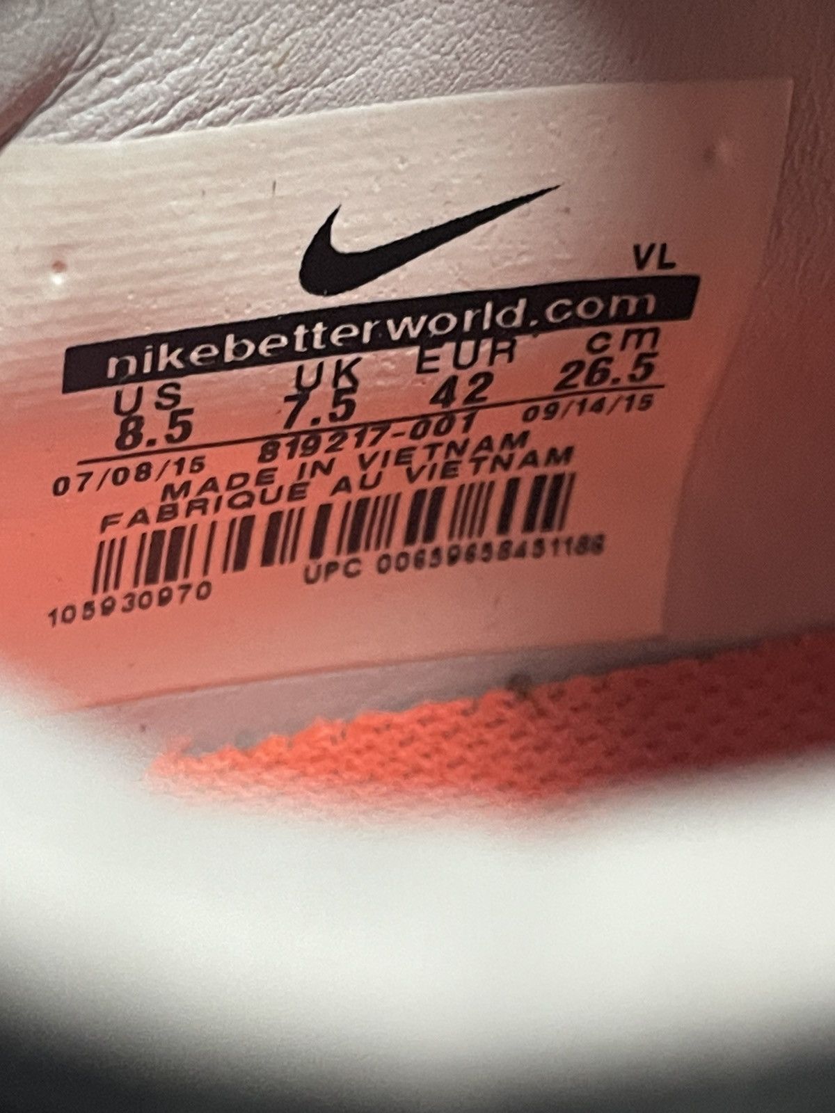 Nike Nike tiempo football pro shoes Size US 8.5 / EU 41-42 - 7 Thumbnail
