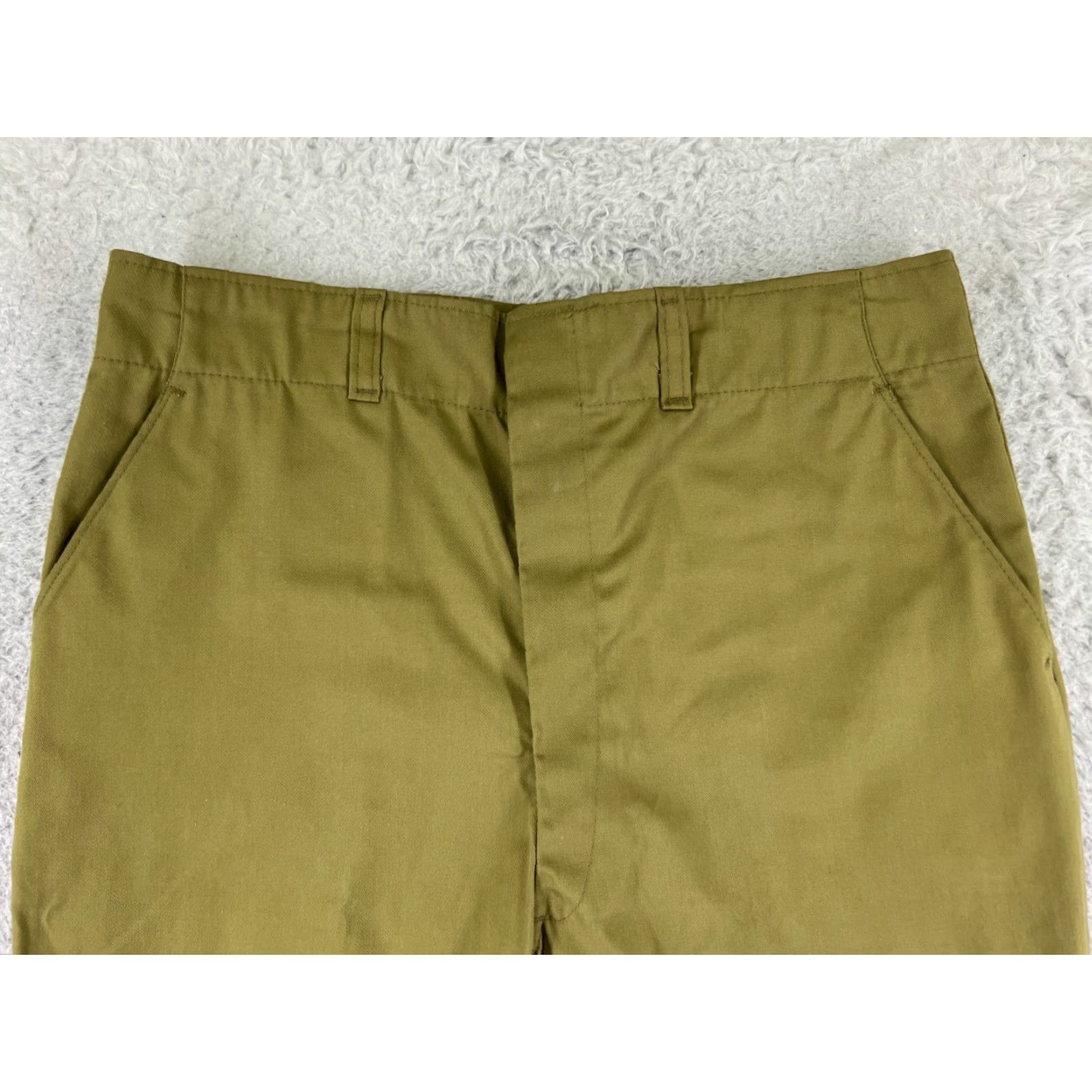 Vintage VINTAGE Boy Scouts of America Pants Men 30 Green Twill Uniform Adjustable 80s Size US 30 / EU 46 - 4 Thumbnail