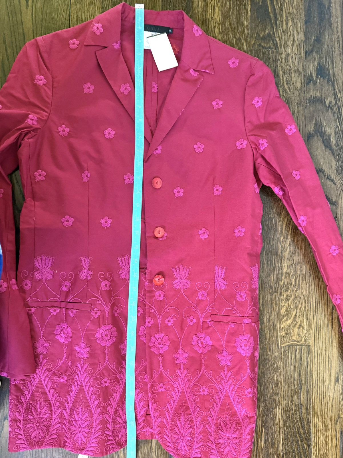 Romeo Gigli Romeo Gigli vintage floral embroidered suit Size M / US 6-8 / IT 42-44 - 7 Thumbnail
