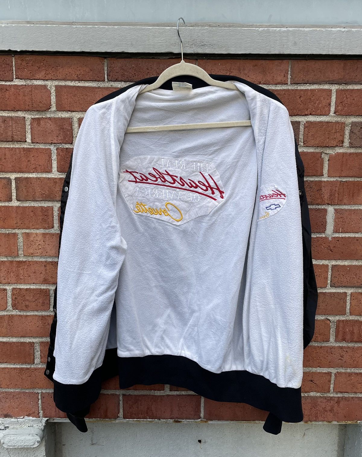 Vintage Vintage Corvette Jacket 3XL Heartbeat Of America Satin Size US XXL / EU 58 / 5 - 4 Thumbnail