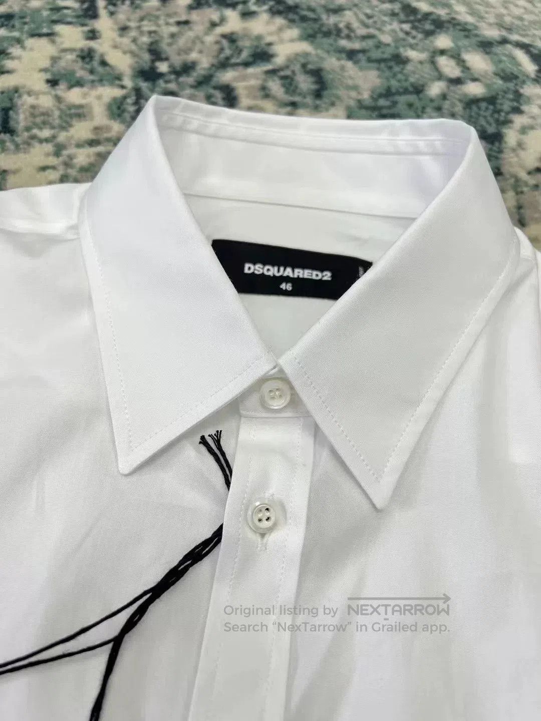 Dsquared2 Dsquared2 White Casual Shirt for Fall 2022. Size US M / EU 48-50 / 2 - 3 Thumbnail