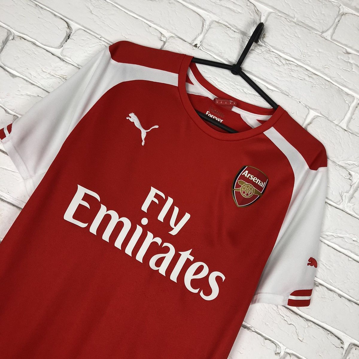 Puma Arsenal #15 Chamberlain 2014 2015 home jersey Size US M / EU 48-50 / 2 - 3 Thumbnail