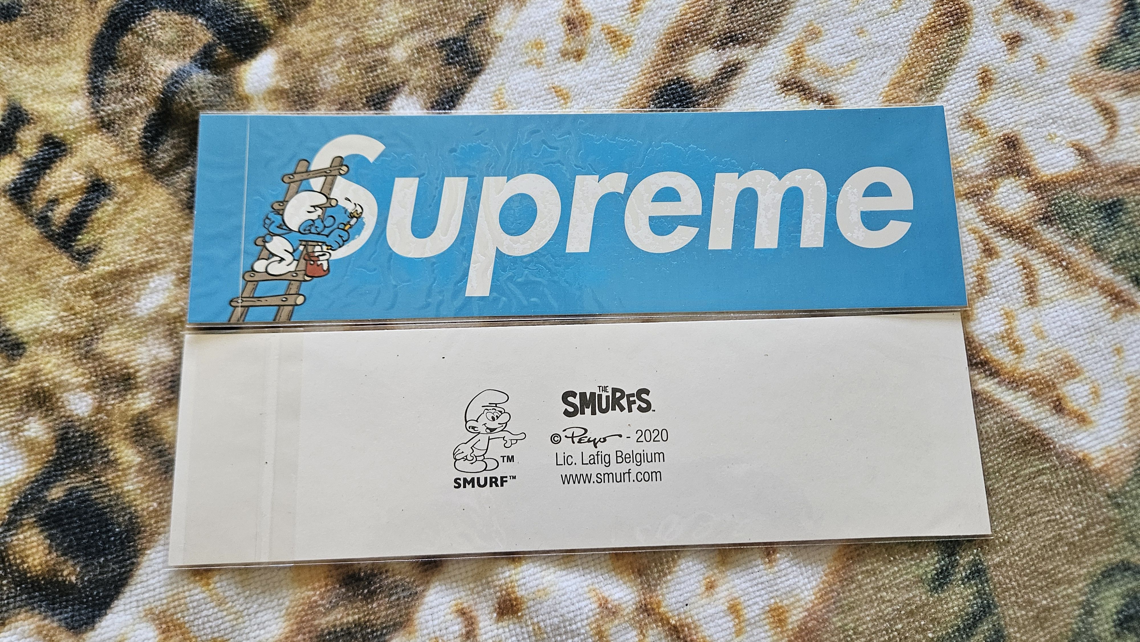 Supreme Supreme Smurf Box Logo Stickers SS20 Size ONE SIZE - 3 Thumbnail