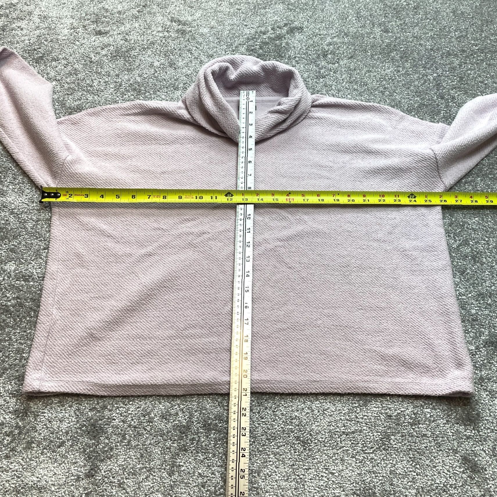 American Eagle Outfitters Aerie American Eagle Outfitters Sweater Womens S Light Pink Turtleneck Cropped Knit Long Sleeve Pullover Quick Ship Black? Size S / US 4 / IT 40 - 2 Thumbnail