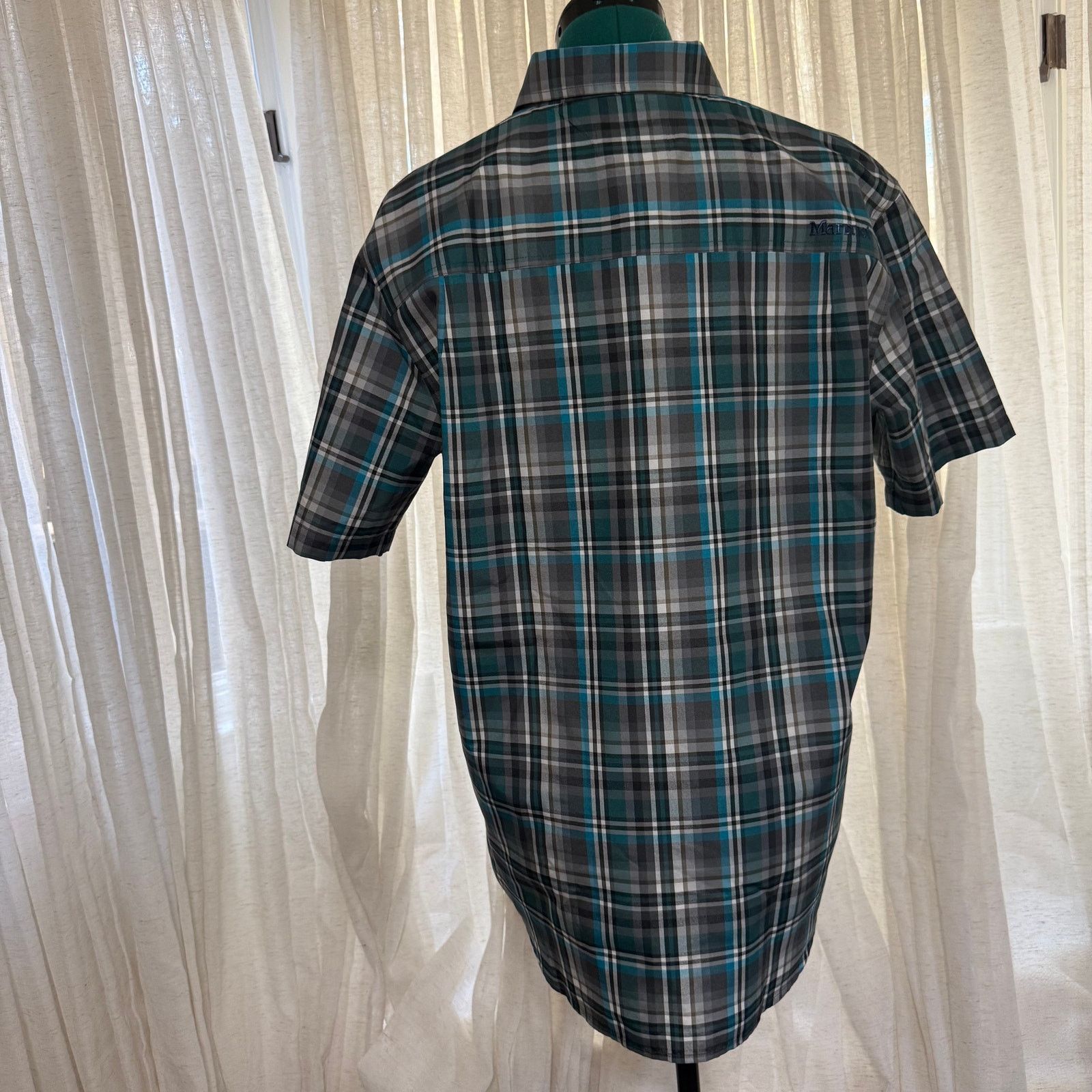 Marmot Marmot Plaid Technical Button-Down Shirt | Sz M Size US M / EU 48-50 / 2 - 5 Thumbnail