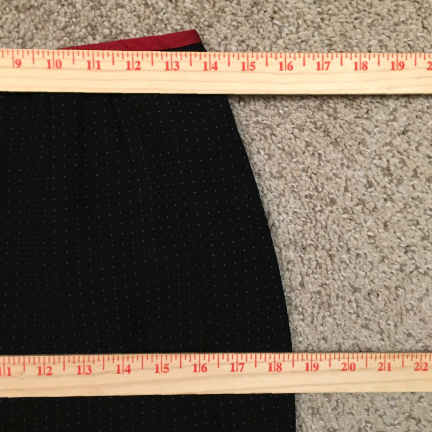 Kasper Kasper Skirt Petite 4P Black Polka Dot Knee Length High Waist Lined Pleated Women Size 27" / US 4 / IT 40 - 3 Thumbnail