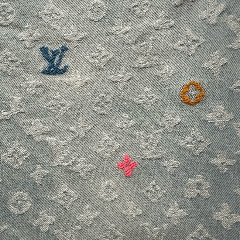 Louis Vuitton Louis Vuitton Colorful embroidered presbyopic logo jeans 25 Size US 34 / EU 50 - 4 Thumbnail