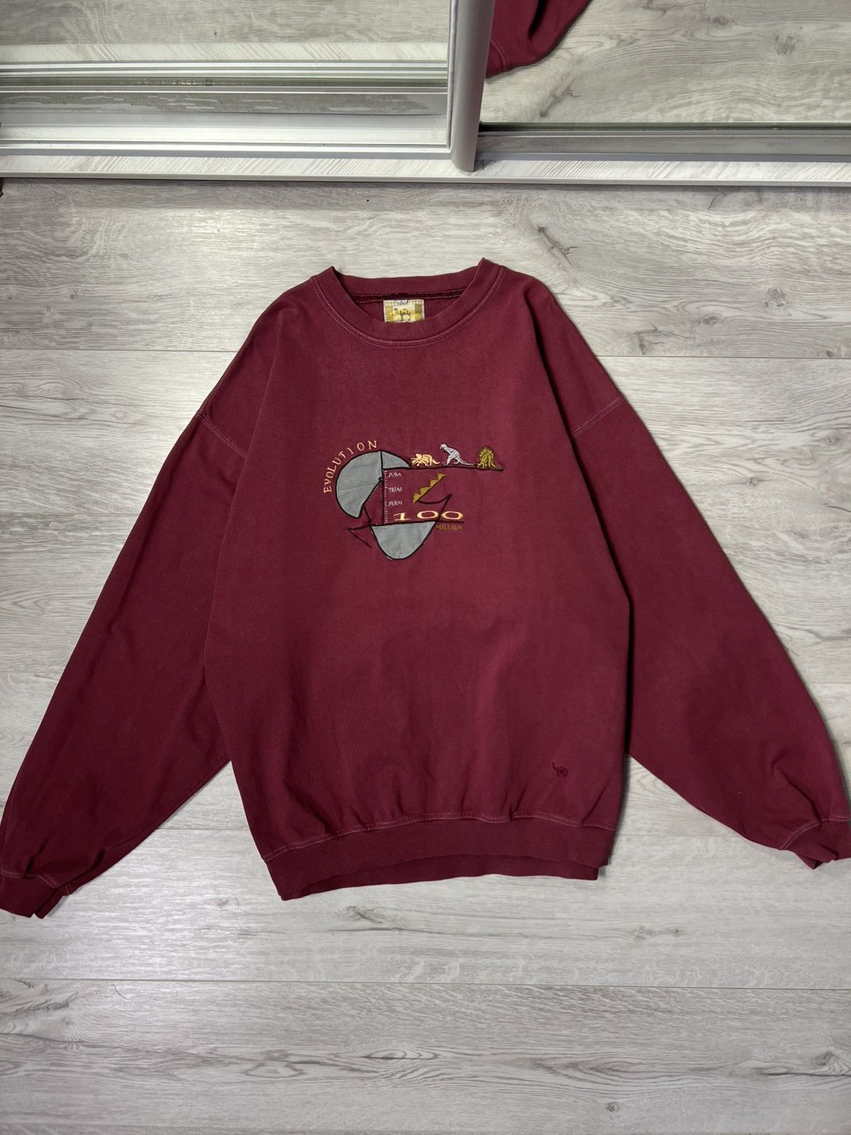 Camel × Vintage Vintage Camel Collection Evolution Oversized Sweatshirt Size US L / EU 52-54 / 3 - 1 Thumbnail