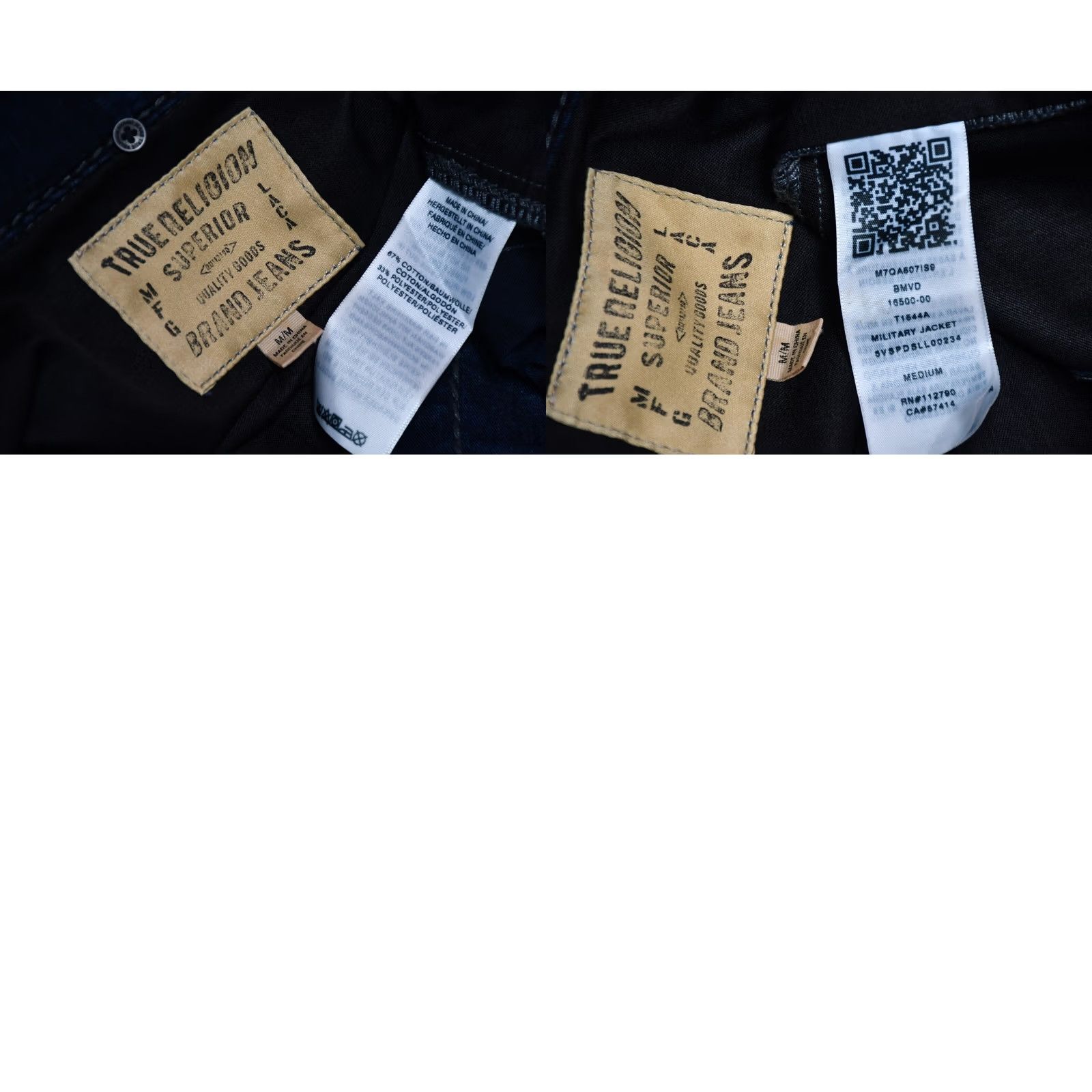 True Religion True Religion Military Jacket Denim Jacket Mens M Blue 100% Genuine Very Good Size M Chest 56cm Length 74cm Length Sleeve 69cm Shoulders 45cm Mens Size US M / EU 48-50 / 2 - 9 Thumbnail