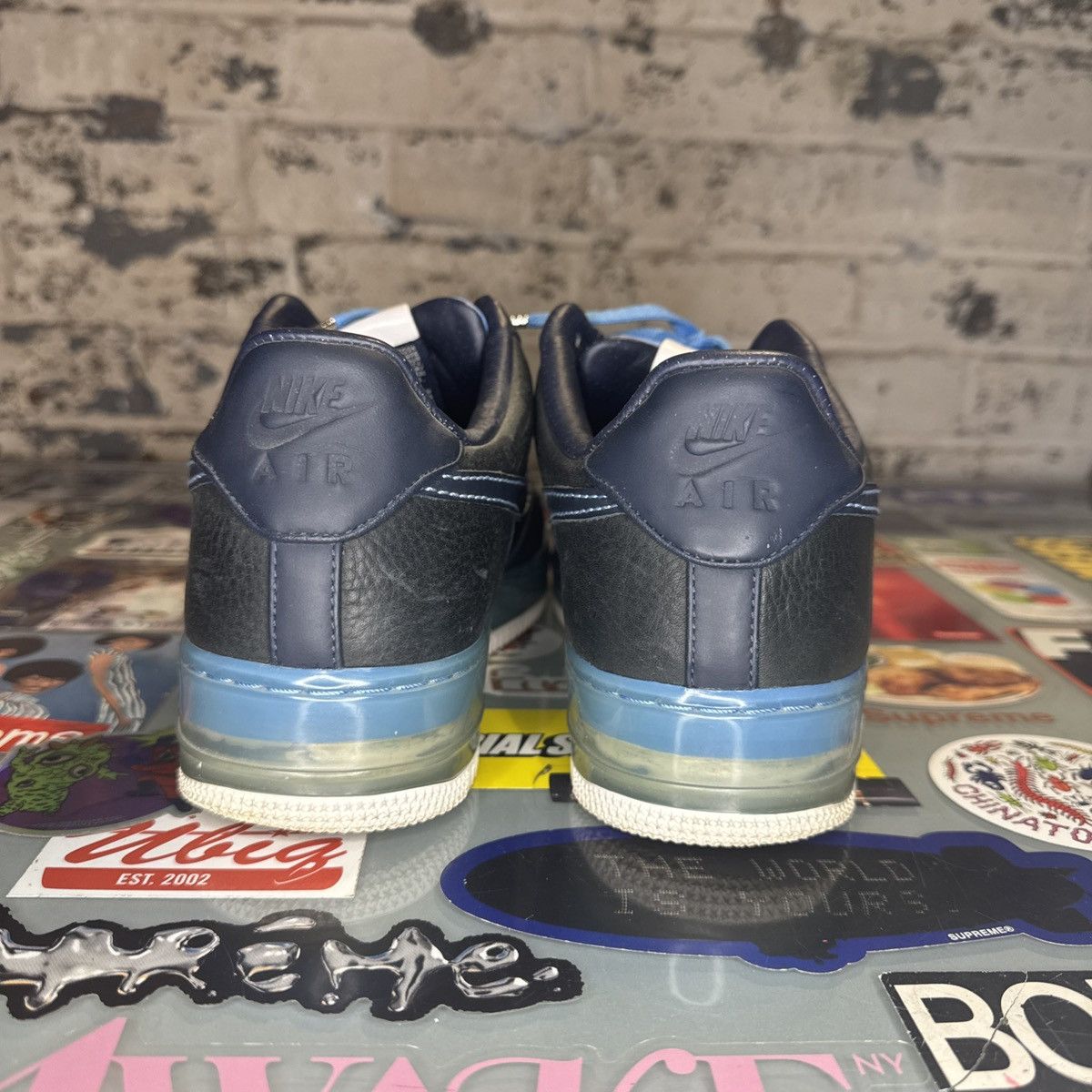 Nike Nike Air Force 1 Low SPRM Max Air Obsidian Sz 9.5 316666-442 Size US 9.5 / EU 42-43 - 2 Thumbnail