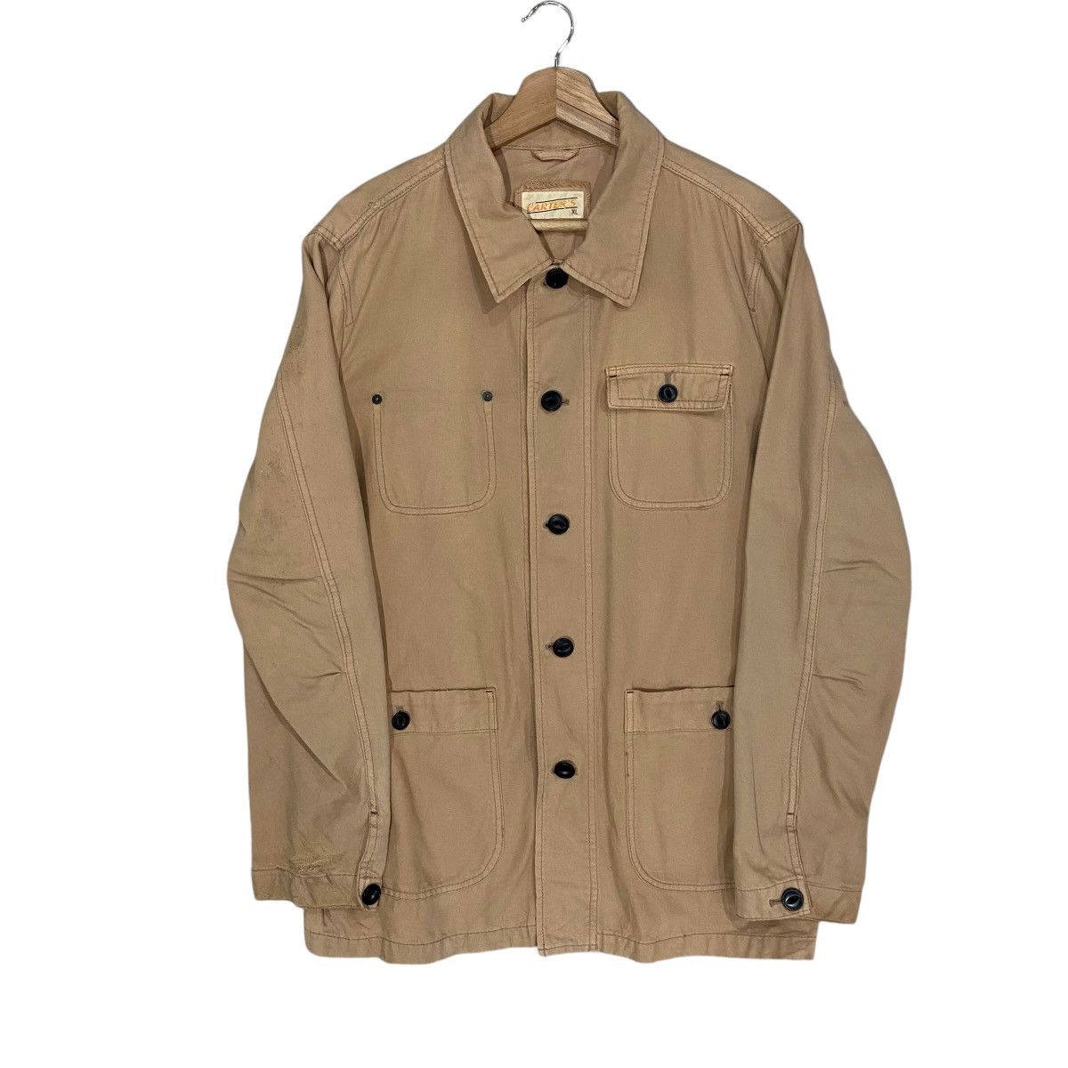 Other VINTAGE CARTERS UNION MADE WORKWEAR CANVAS JACKET Size US M / EU 48-50 / 2 - 1 Thumbnail