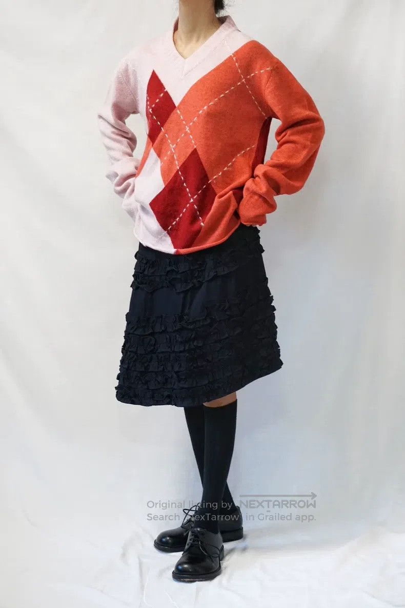Comme des Garcons Comme Des Garcons size M Ruffled Tulle Skater Skirt Size 22" - 5 Thumbnail