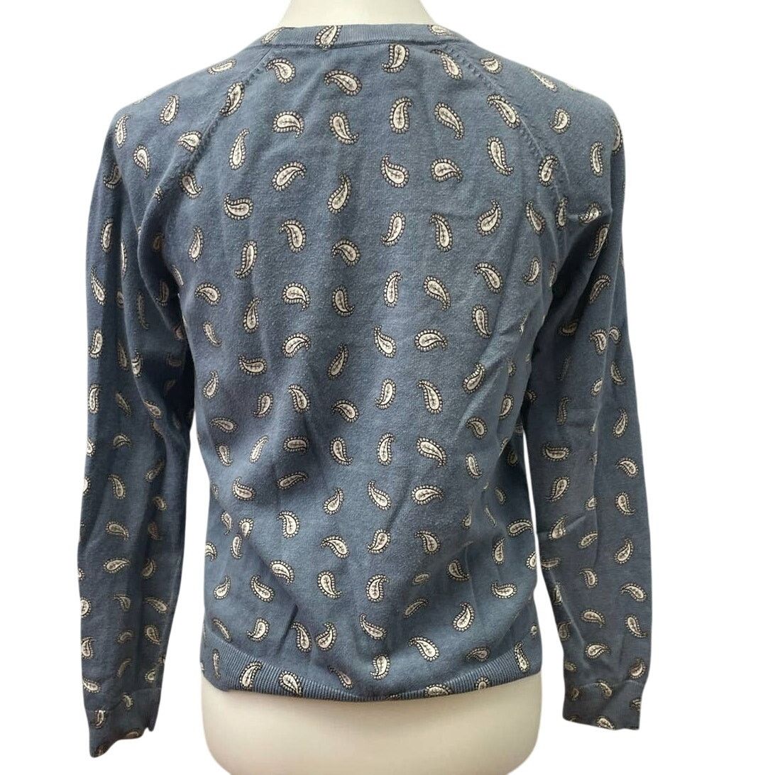Loft LOFT Womens Small Long Sleeve Crew Neck 100% Cotton Sweater Size S / US 4 / IT 40 - 4 Thumbnail