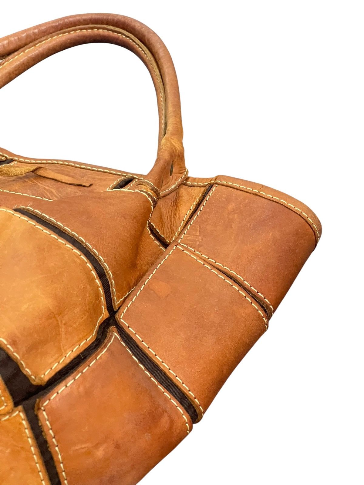 Genuine Leather Full Leather Peaks Peak Japan Tote Bag 6🟩 Size ONE SIZE - 8 Thumbnail