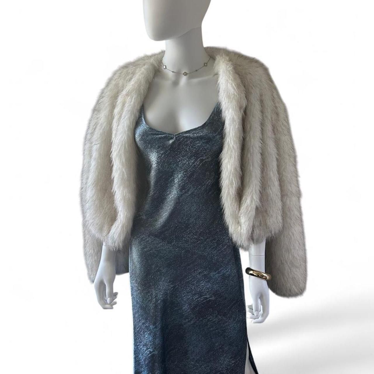 Calvin Klein calvin klein metallic slip dress Size S / US 4 / IT 40 - 1 Thumbnail