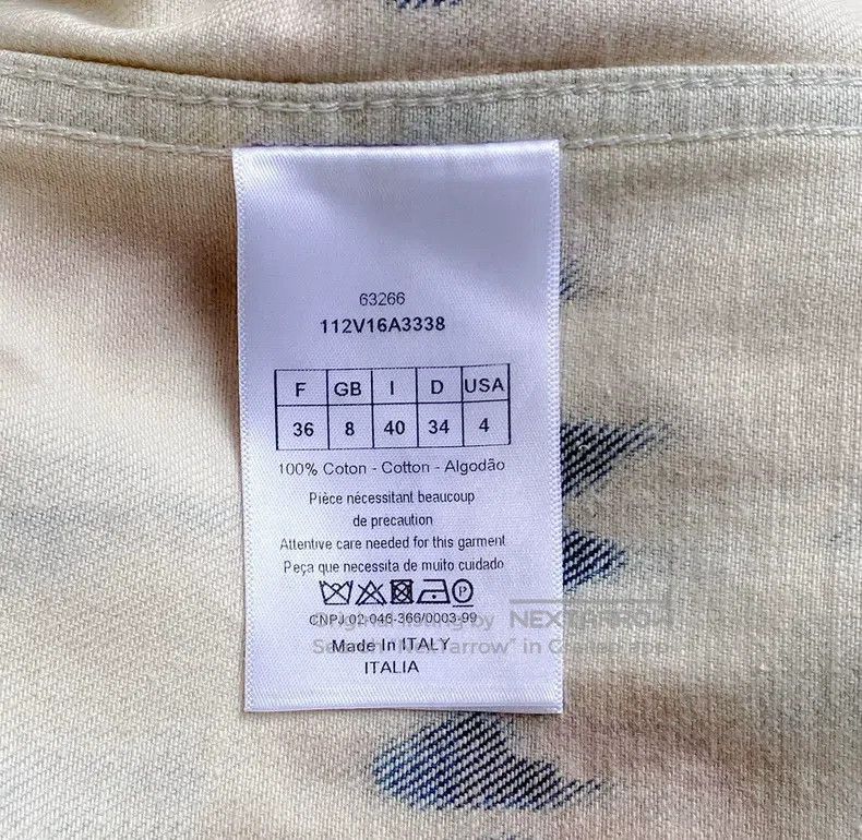 Dior Dior Apricot-coloured tie-dye coat Size XS / US 0-2 / IT 36-38 - 6 Thumbnail