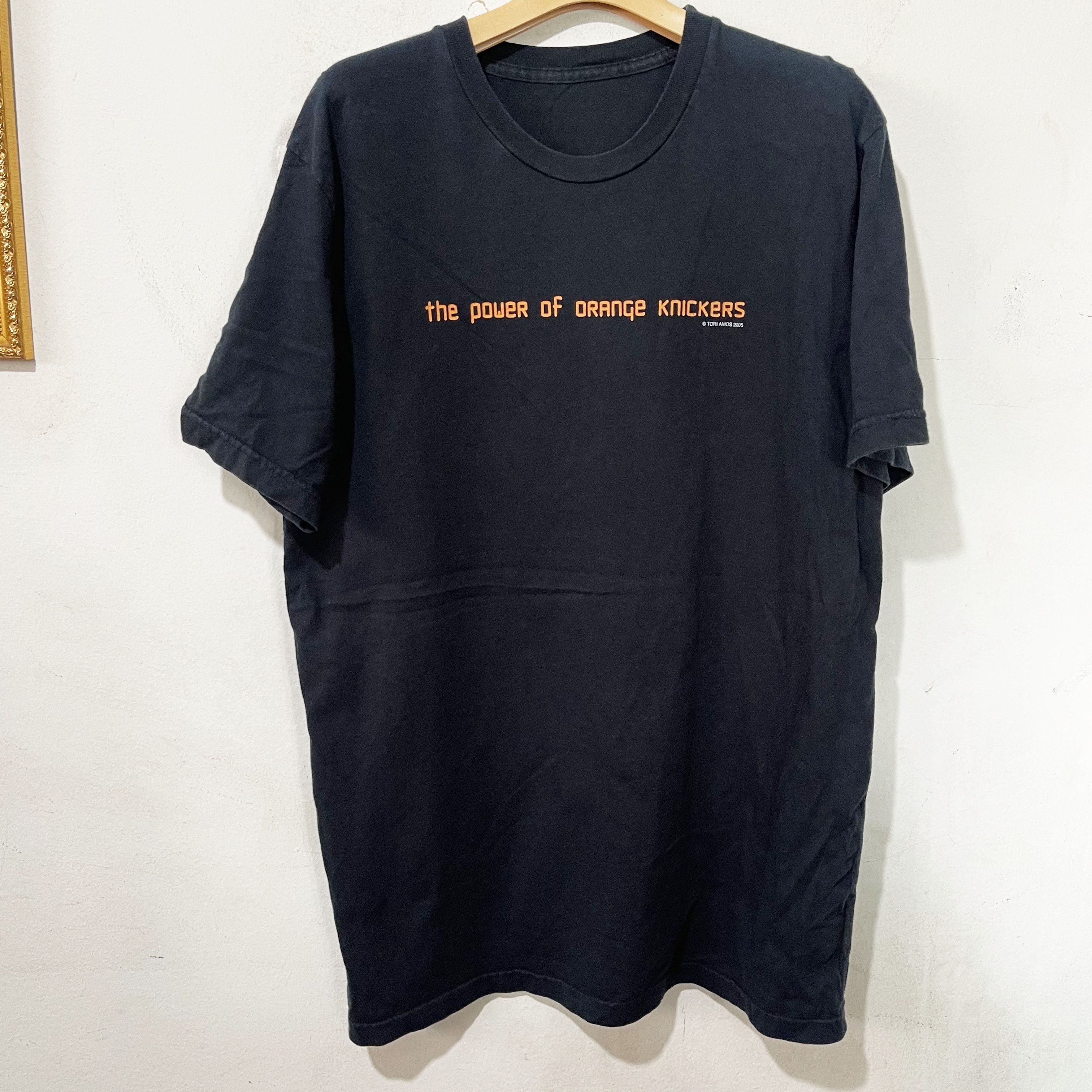 Band Tees Vintage 2005 Tori Amos The Power Of Orange Knickers T-Shirt Size US L / EU 52-54 / 3 - 3 Thumbnail