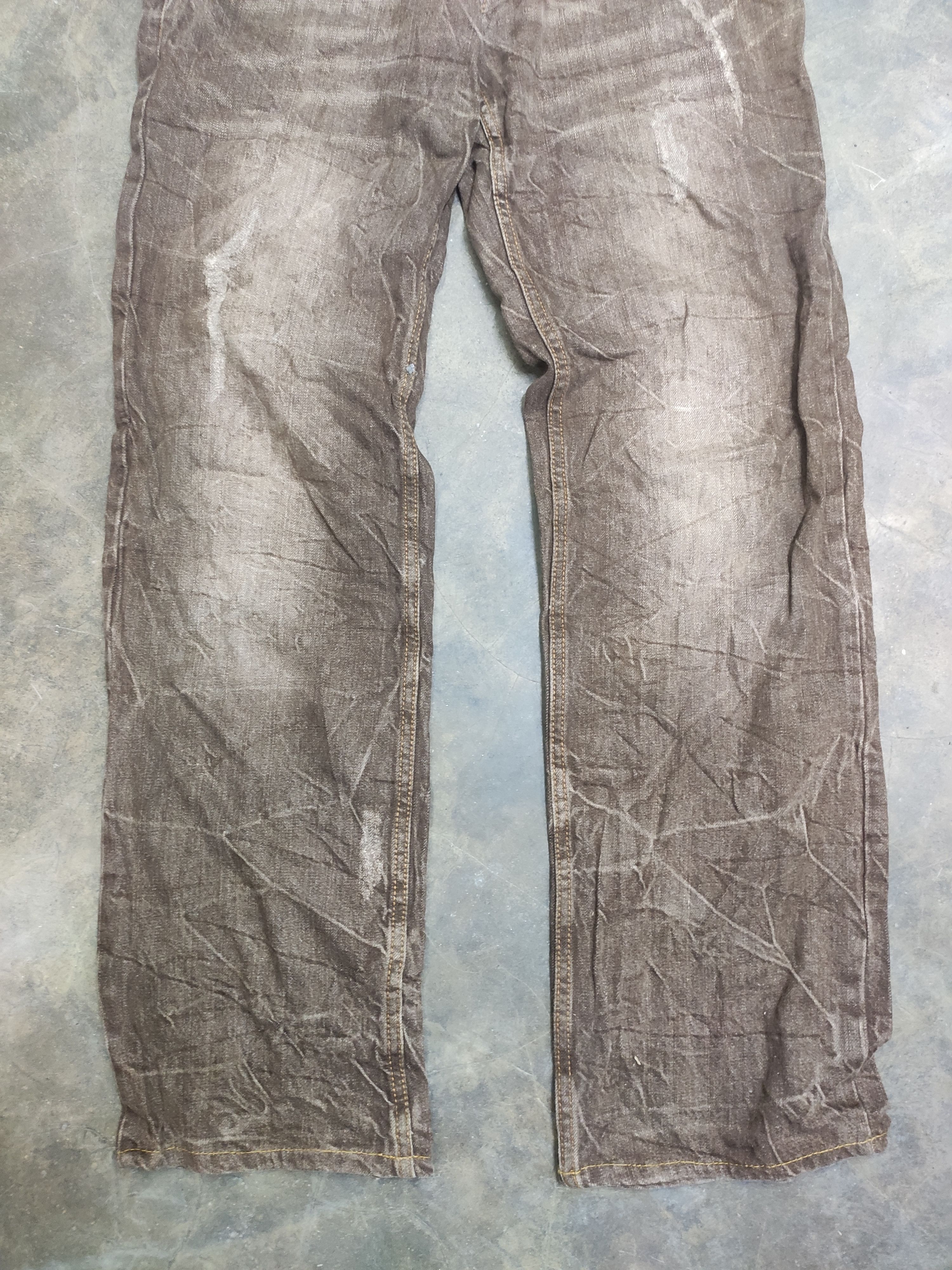 If Six Was Nine Nylaus Jeans Distressed double waist Size US 32 / EU 48 - 3 Thumbnail