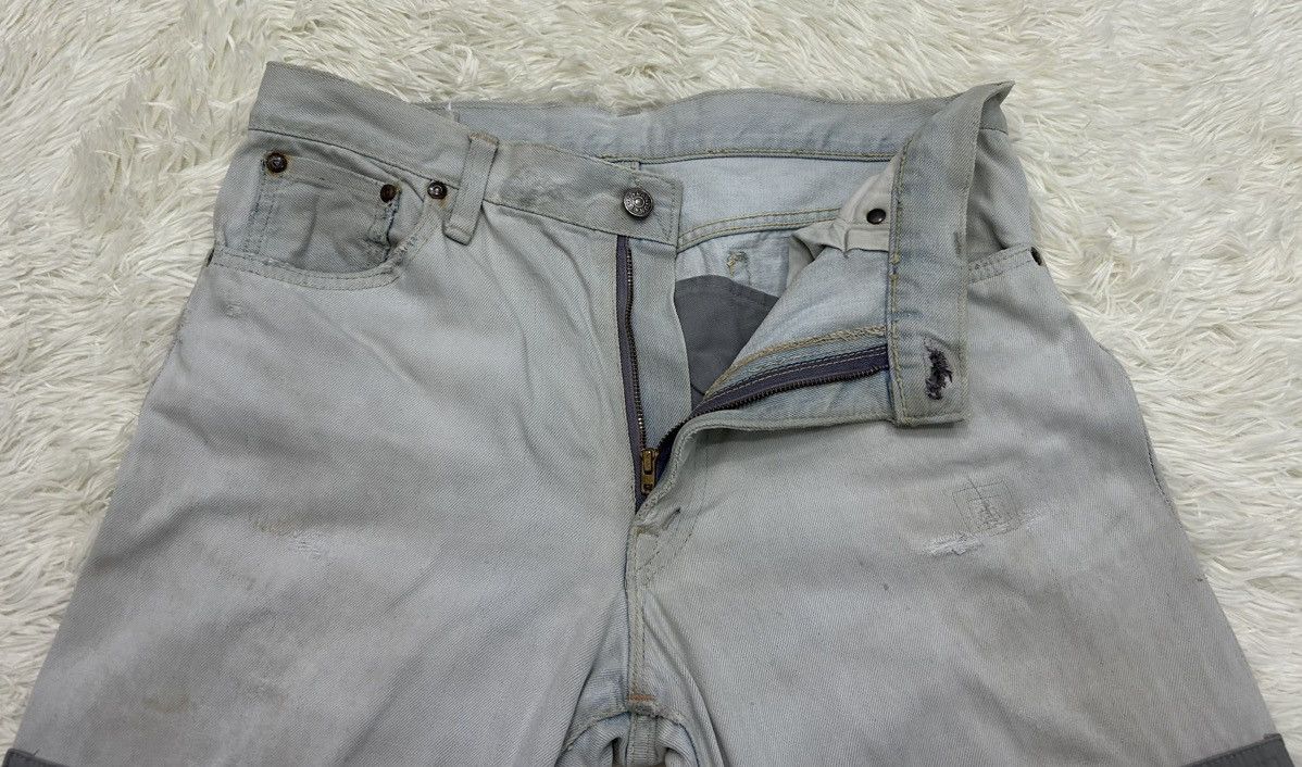 Japanese Brand Vintage 70's Canton X-West Distressed Denim Size US 33 - 4 Thumbnail