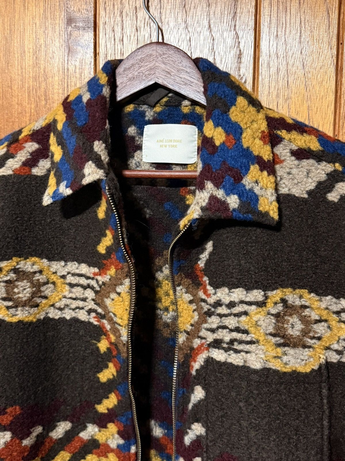 Aime Leon Dore Aimé Leon Dore FW24 Blanket Overshirt — Size Small Size US S / EU 44-46 / 1 - 3 Thumbnail