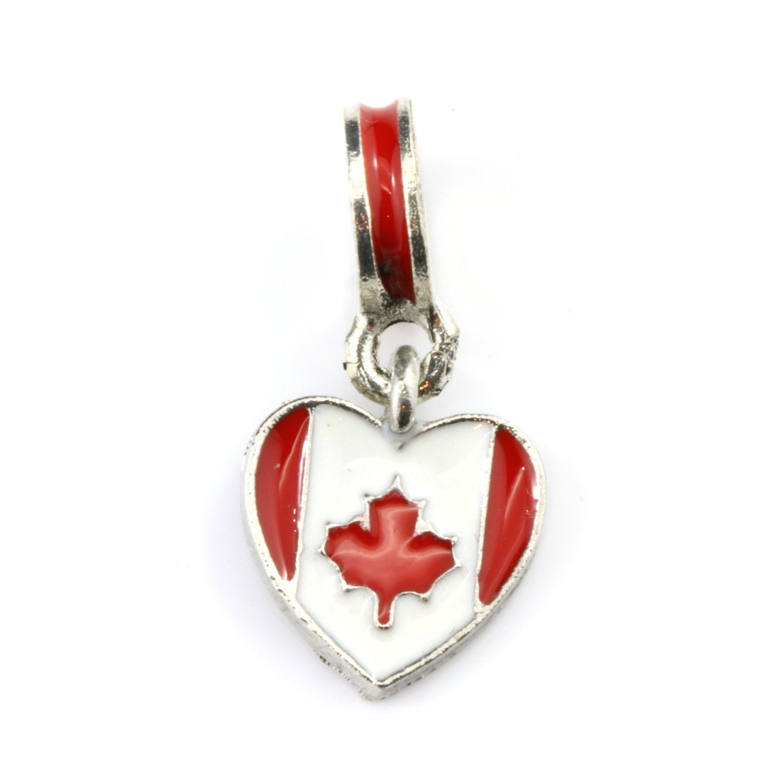 & Other Stories Canadian Flag on Heart Charm Size ONE SIZE - 1 Preview