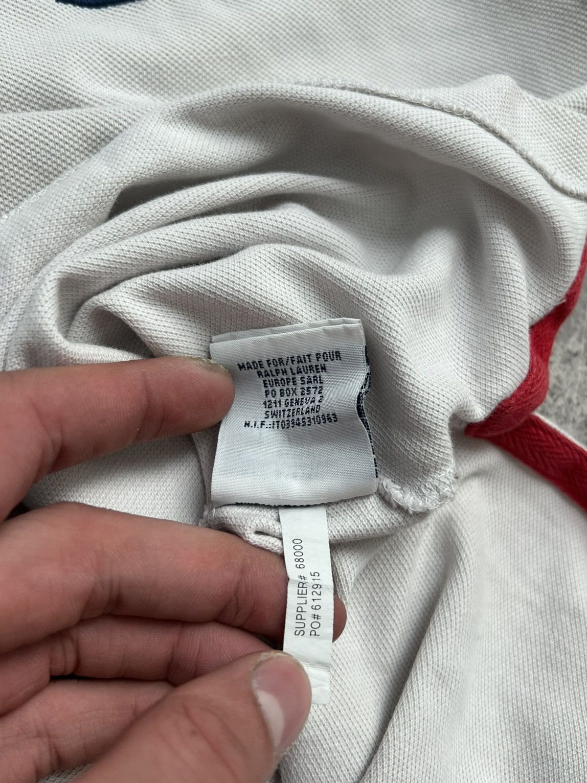 Polo Ralph Lauren × Vintage Vintage Polo Ralph Lauren Big Logo Polos Size US L / EU 52-54 / 3 - 8 Thumbnail