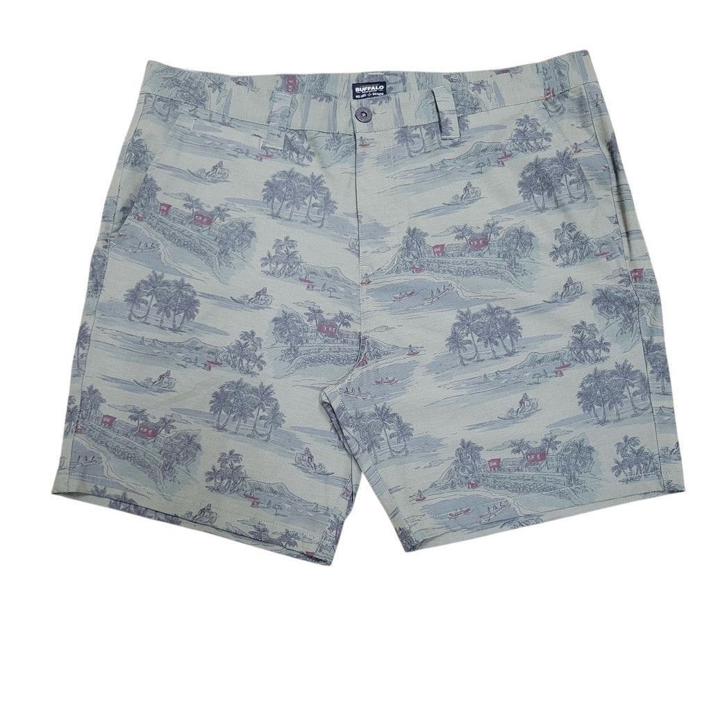 Buffalo David Bitton Buffalo David Bitton Camouflage Chino Shorts 38 Inseam 8" Size US 38 / EU 54 - 3 Thumbnail