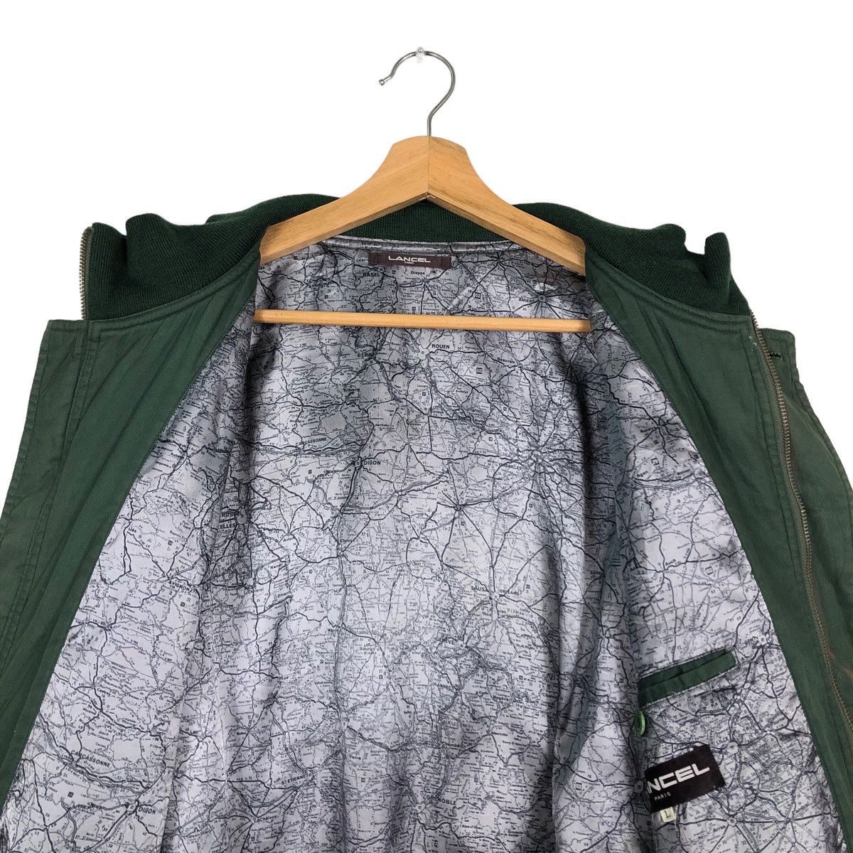 Japanese Brand 🔥Vintage Bomber Jacket Lancel Paris Size US L / EU 52-54 / 3 - 11 Thumbnail