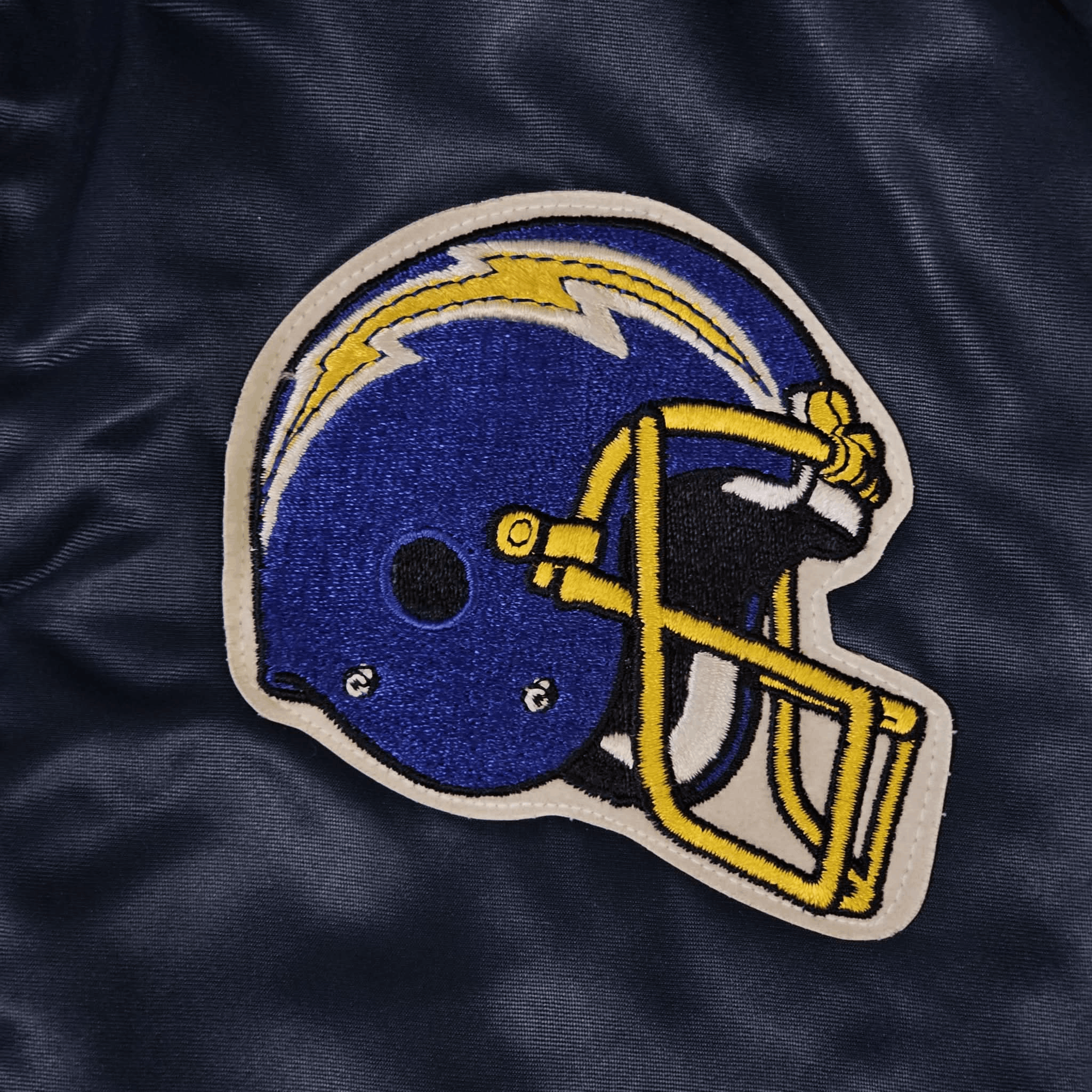 NFL San Diego Chargers Vintage 80s Chalk Line Bomber Jacket Size US M / EU 48-50 / 2 - 8 Thumbnail