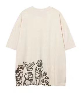 Japanese Brand Streetwear Funny Anime Cartoon Graphic Oversized T-Shirt y2k Size US M / EU 48-50 / 2 - 7 Thumbnail