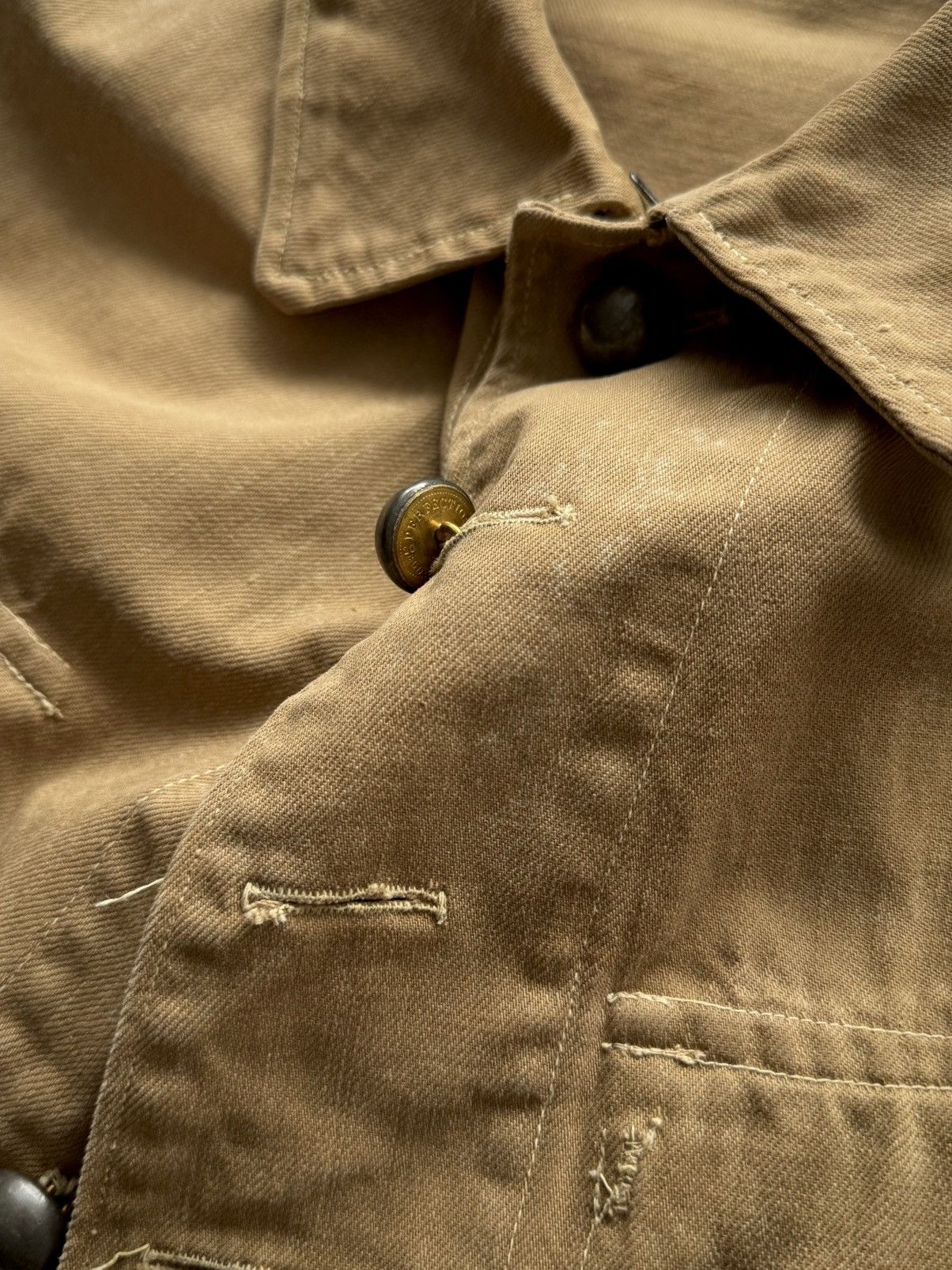 Vintage 1930s French Army M38 Bourgeron Jacket Size US M / EU 48-50 / 2 - 4 Thumbnail