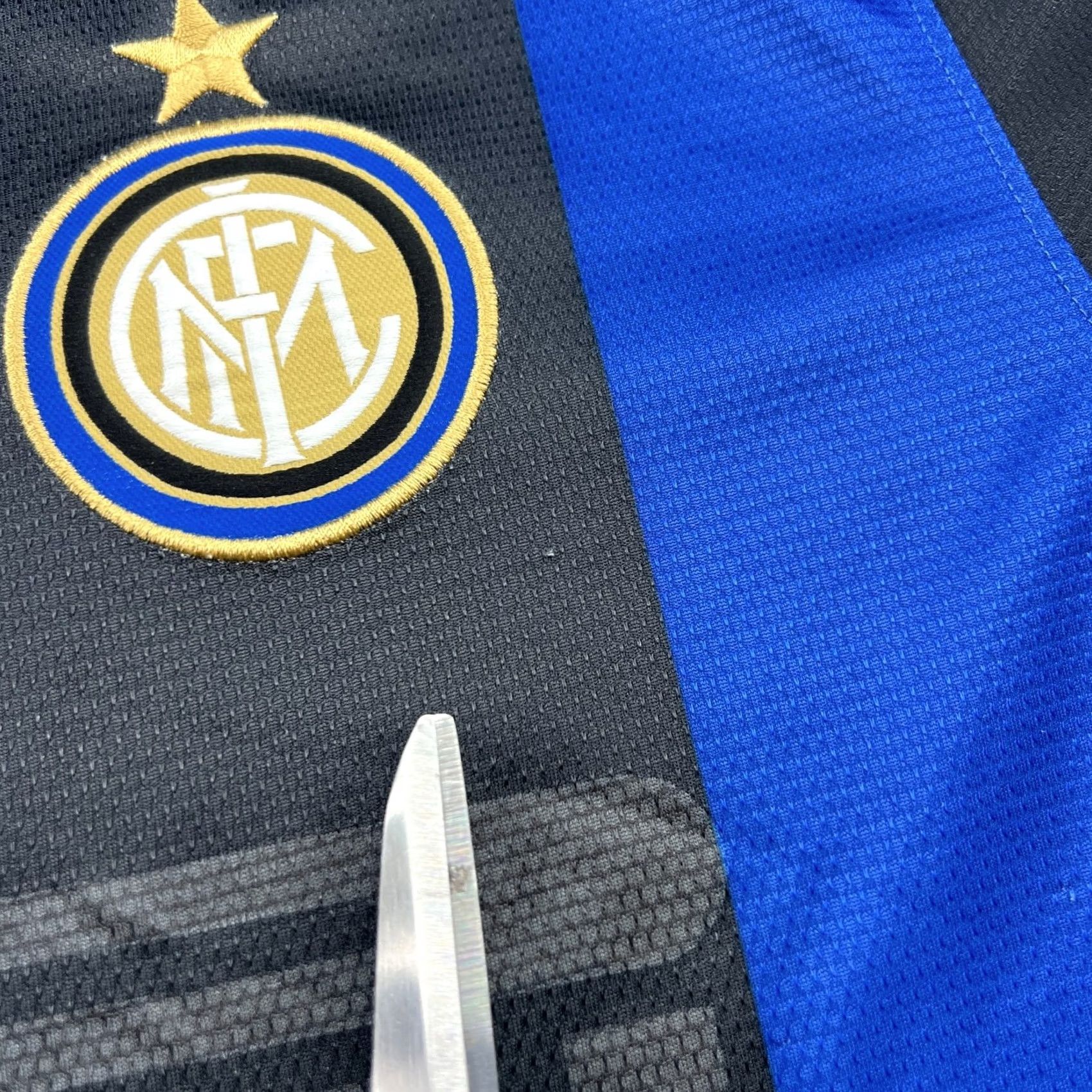 Nike Inter Milan 2012 2013 Home Mens Football Jersey Large Nike Soccer Shirt Shirt Mens L Multicolor Nike Football Jersey Size US L / EU 52-54 / 3 - 5 Thumbnail