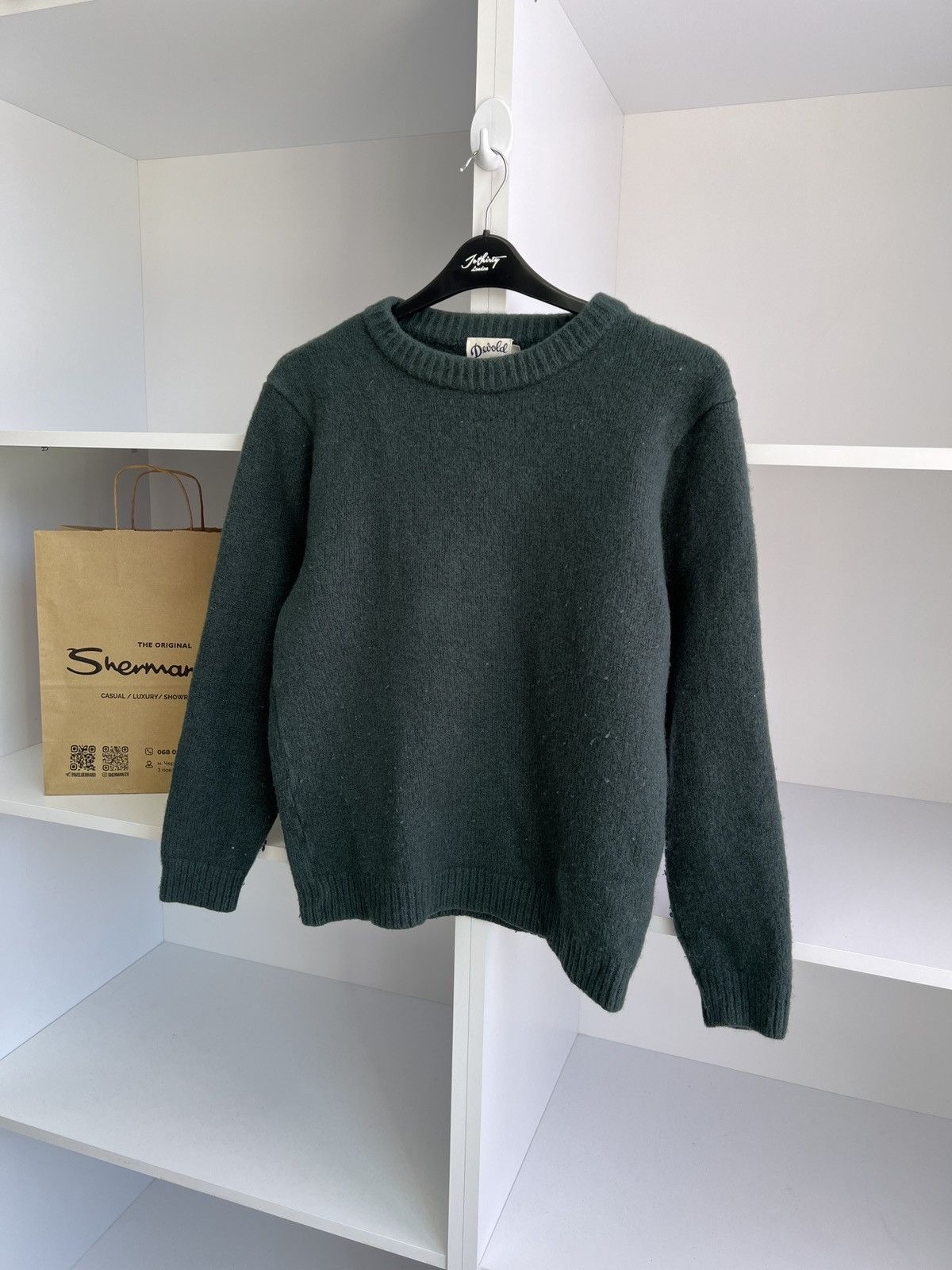 Vintage Vintage Devold Norway Green Sweater Size US S / EU 44-46 / 1 - 2 Thumbnail