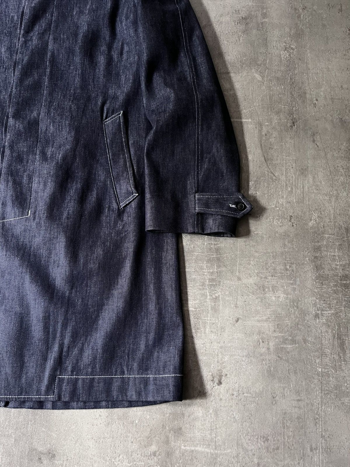 Maison Margiela Maison Margiela A/W 2018 denim coat navy Size US M / EU 48-50 / 2 - 5 Thumbnail