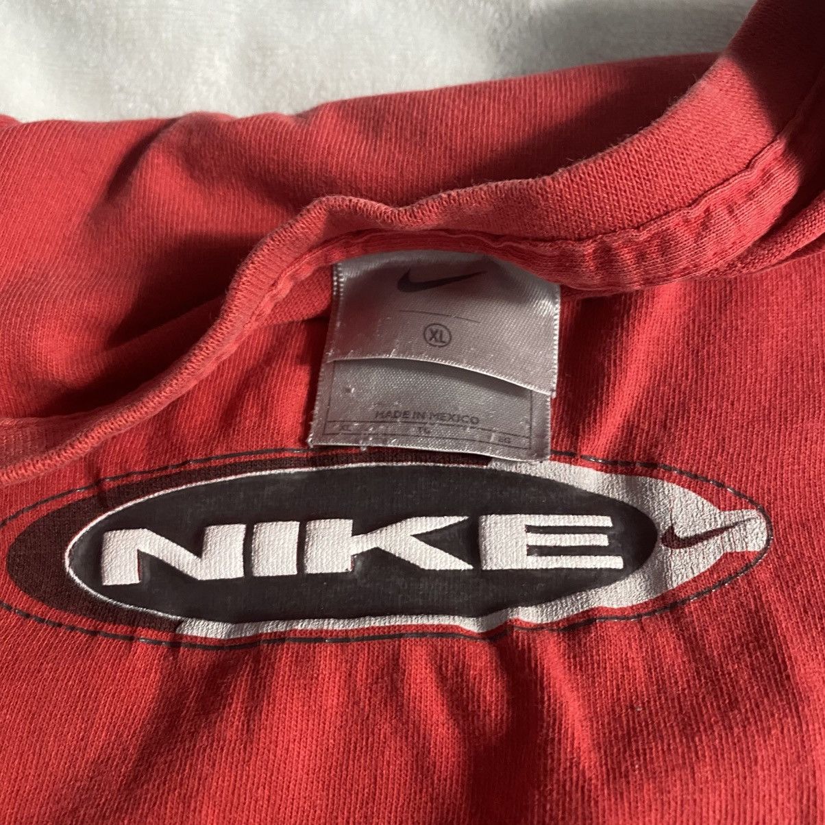 Nike × Vintage Vintage Nike T Shirt Red Size US XL / EU 56 / 4 - 8 Thumbnail