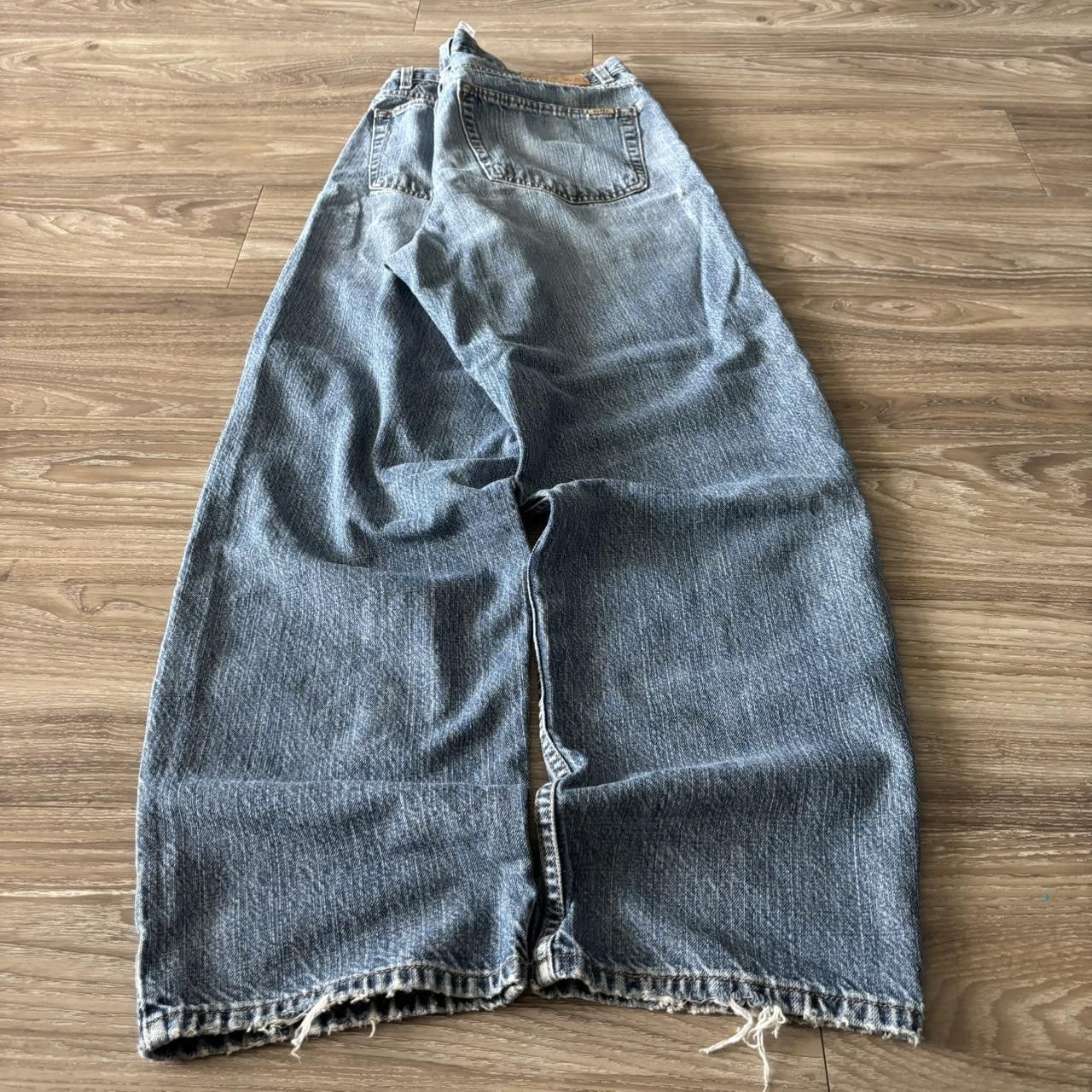 Levi's Crazy Vintage Y2K/2000s Baggy Faded Levis Skater Denim Jeans! 36x33 Size US 36 / EU 52 - 4 Thumbnail