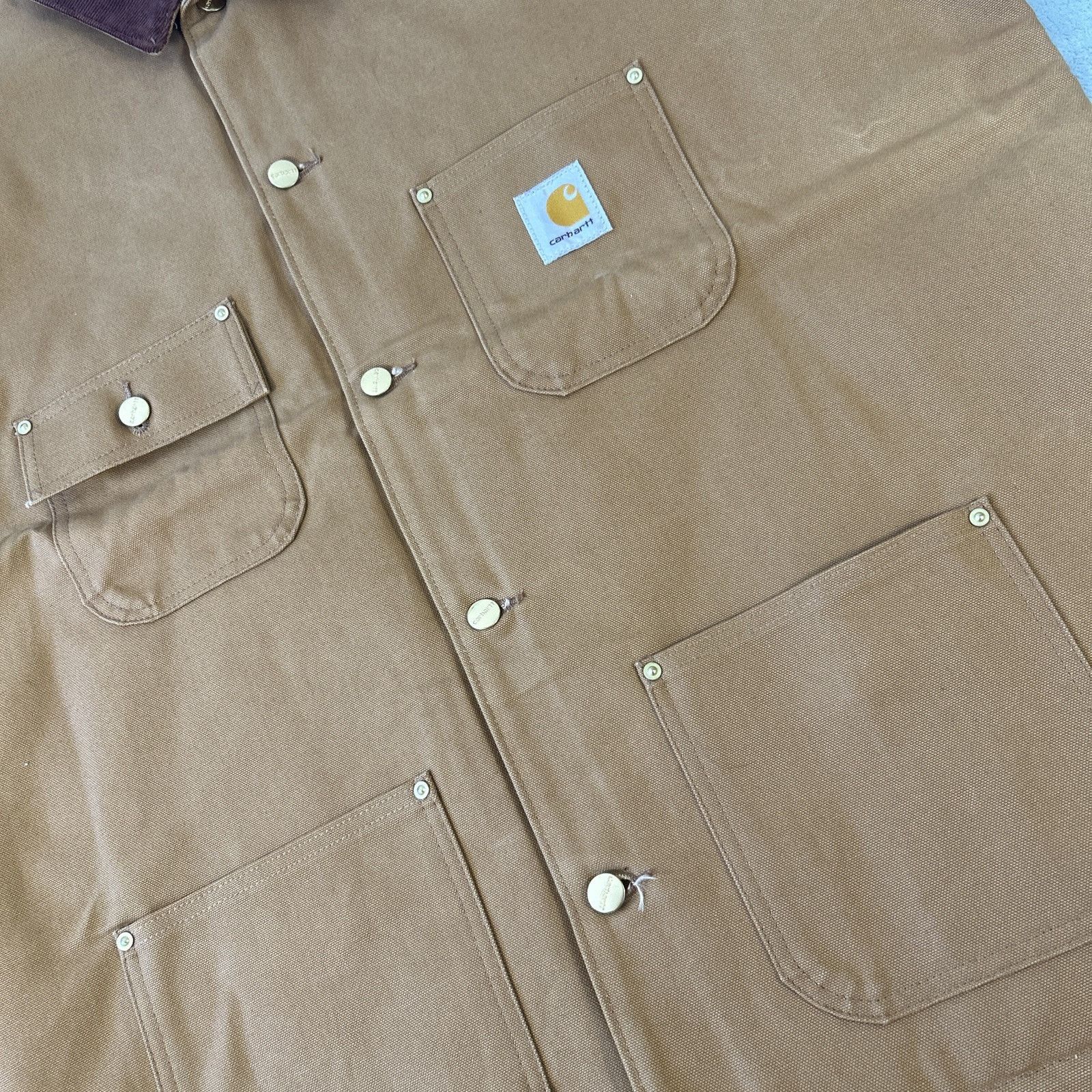 Carhartt Carhartt Detroit Chore Jacket Tall XL Wool Lined Worker Barn Size XL / US 12-14 / IT 48-50 - 9 Thumbnail