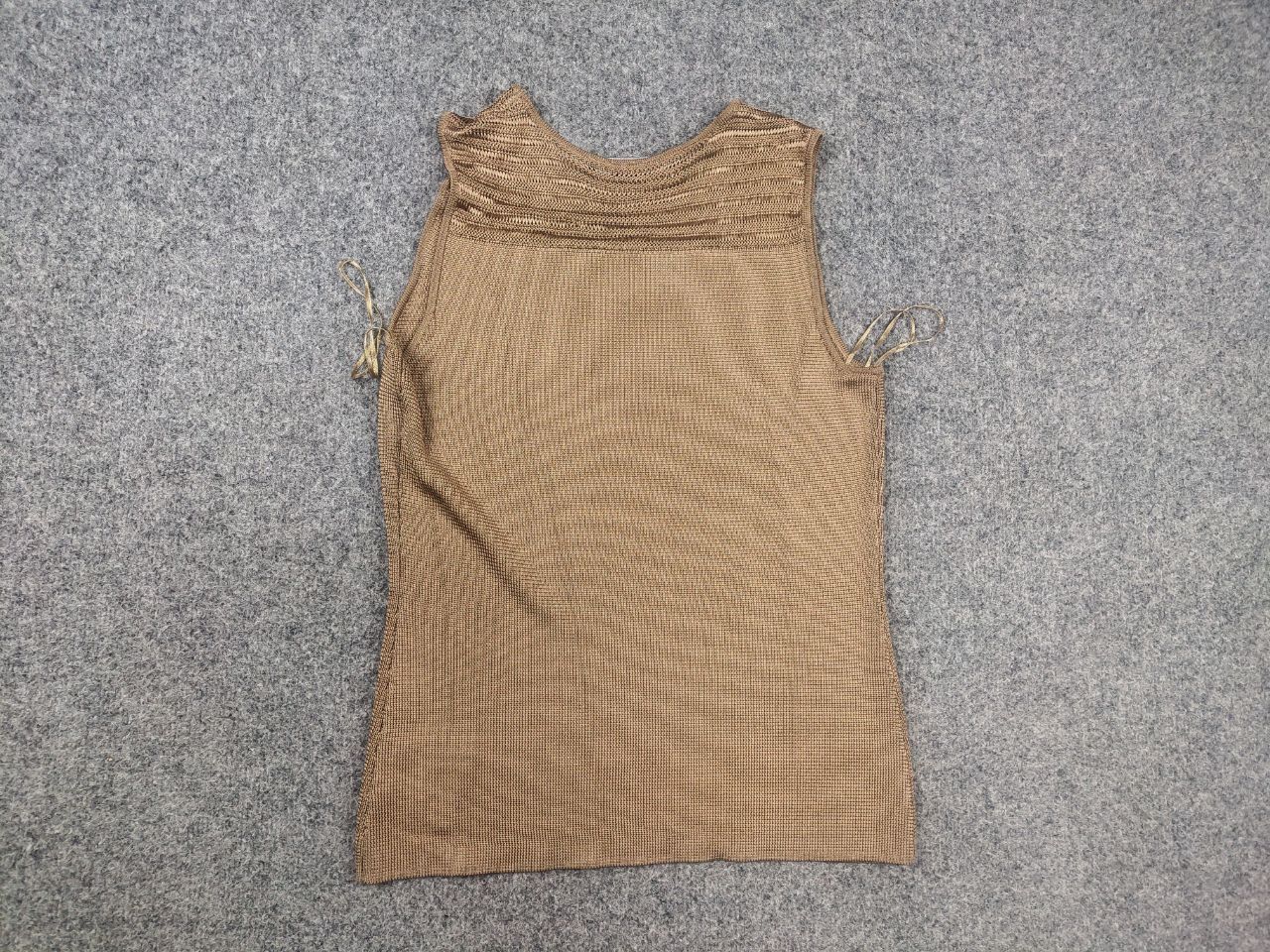 Ralph Lauren Ralph Lauren Black Label Knit Slinky Tight Sleeveless Soft Size L / US 10 / IT 46 - 9 Thumbnail