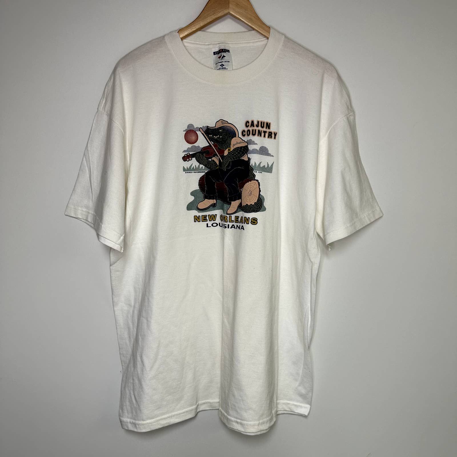 Vintage Vintage Louisiana New Orleans Shirt White | Grailed